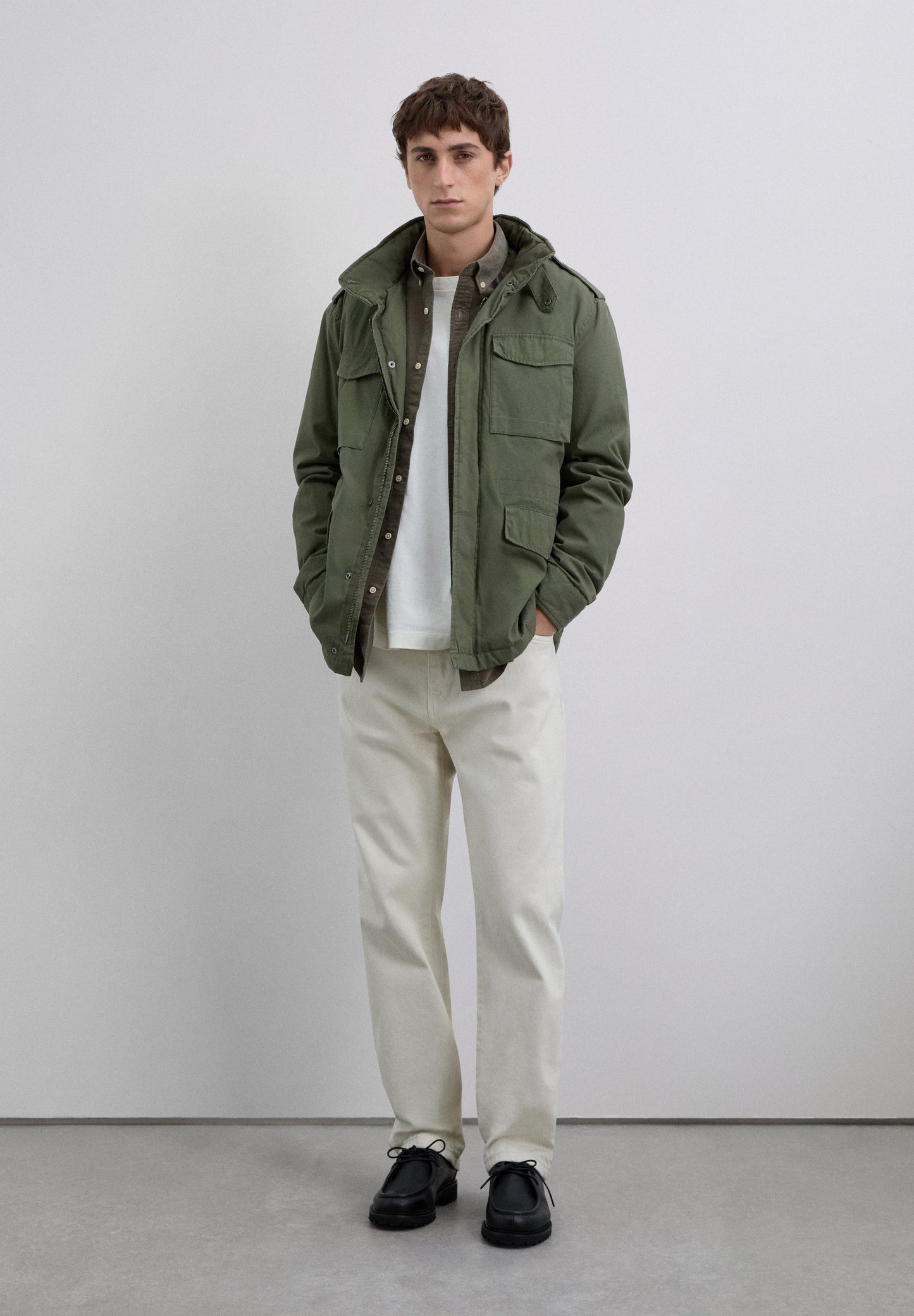 PARKA CAPUCHA MILITAR