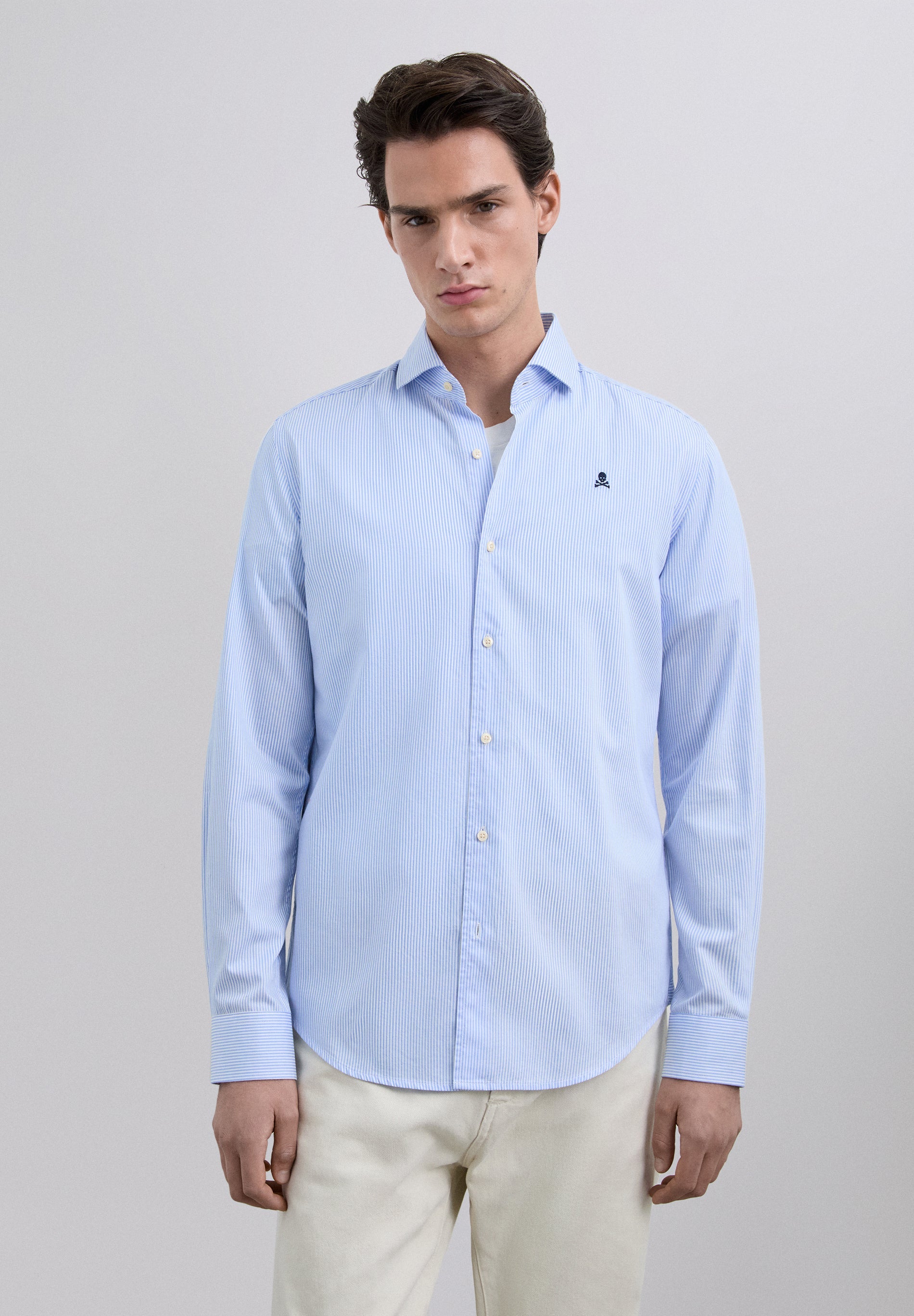 CAMISA RAYAS CALAVERA