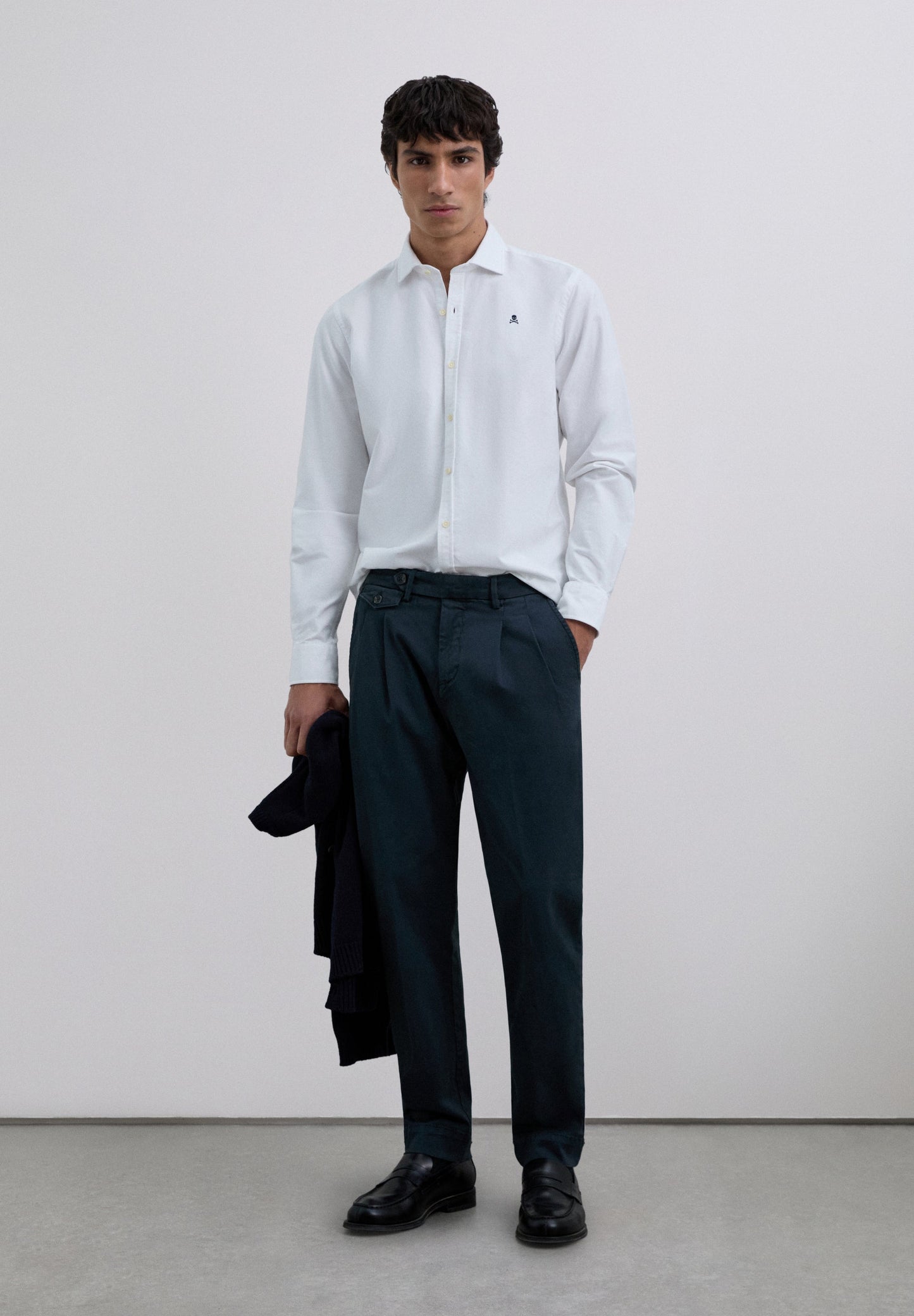 CAMISA OXFORD CALAVERA