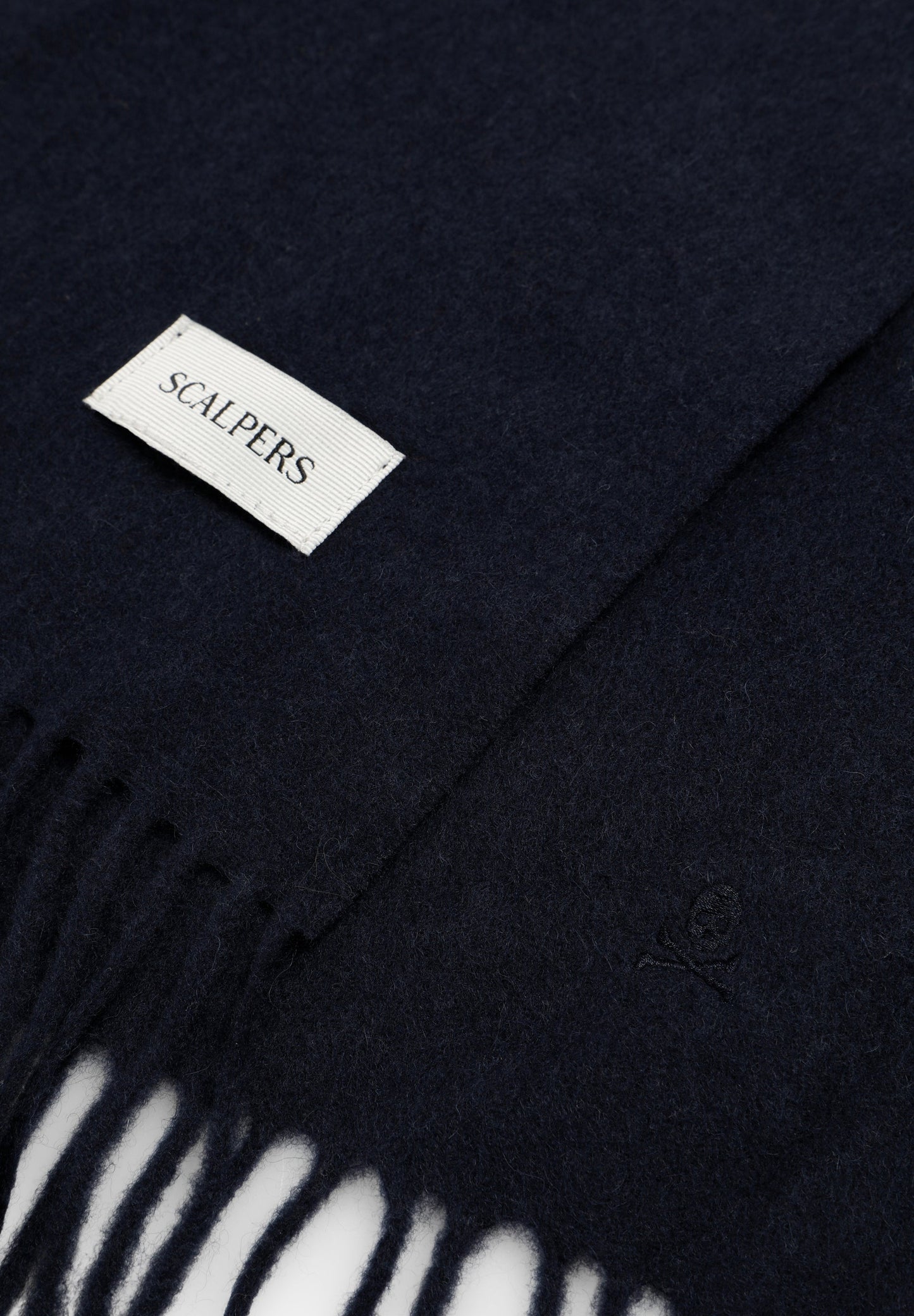 BUFANDA BÁSICA FLECOS LANA