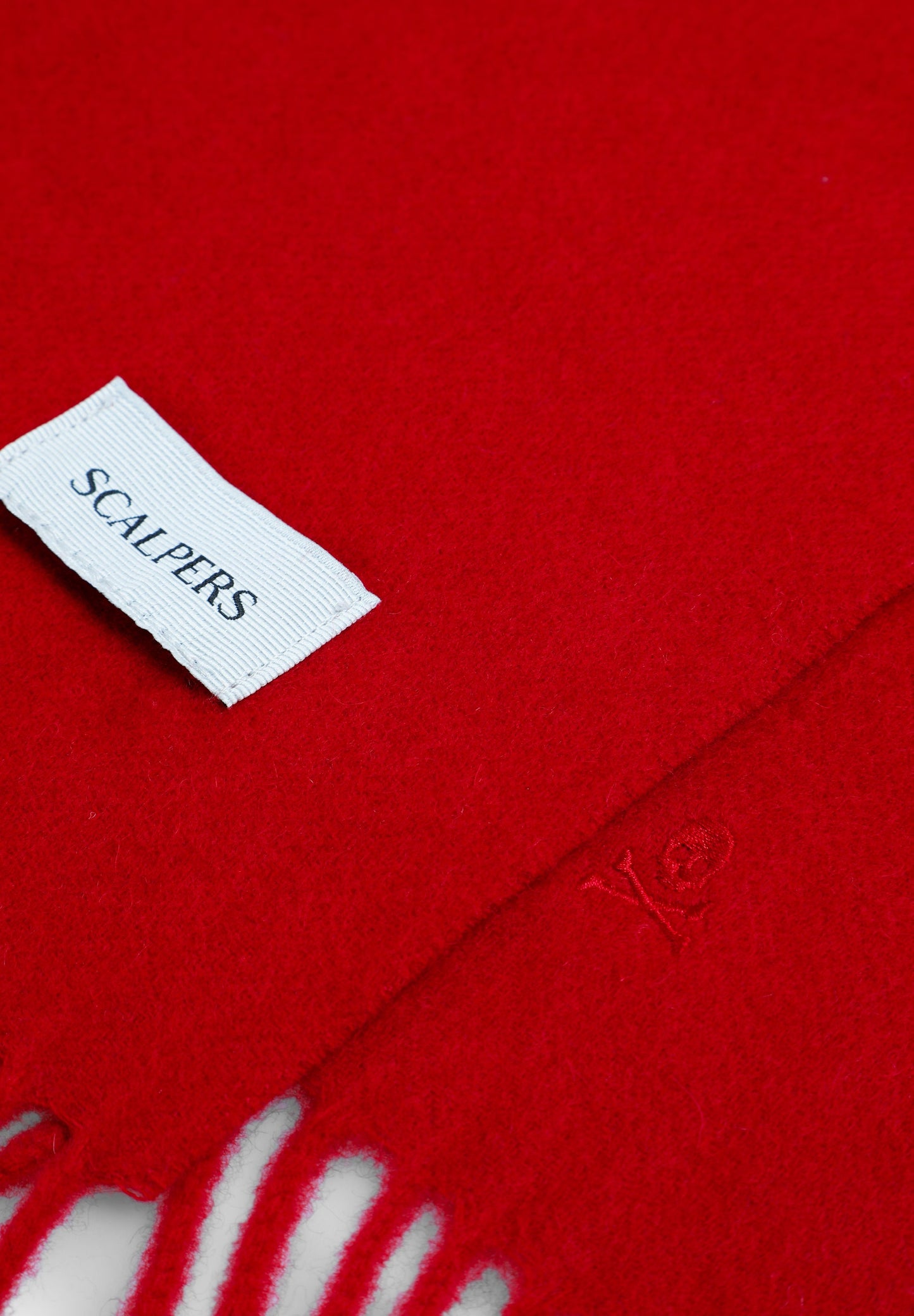 BUFANDA BÁSICA FLECOS LANA