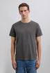 CAMISETA CALAVERA BORDADA TONO