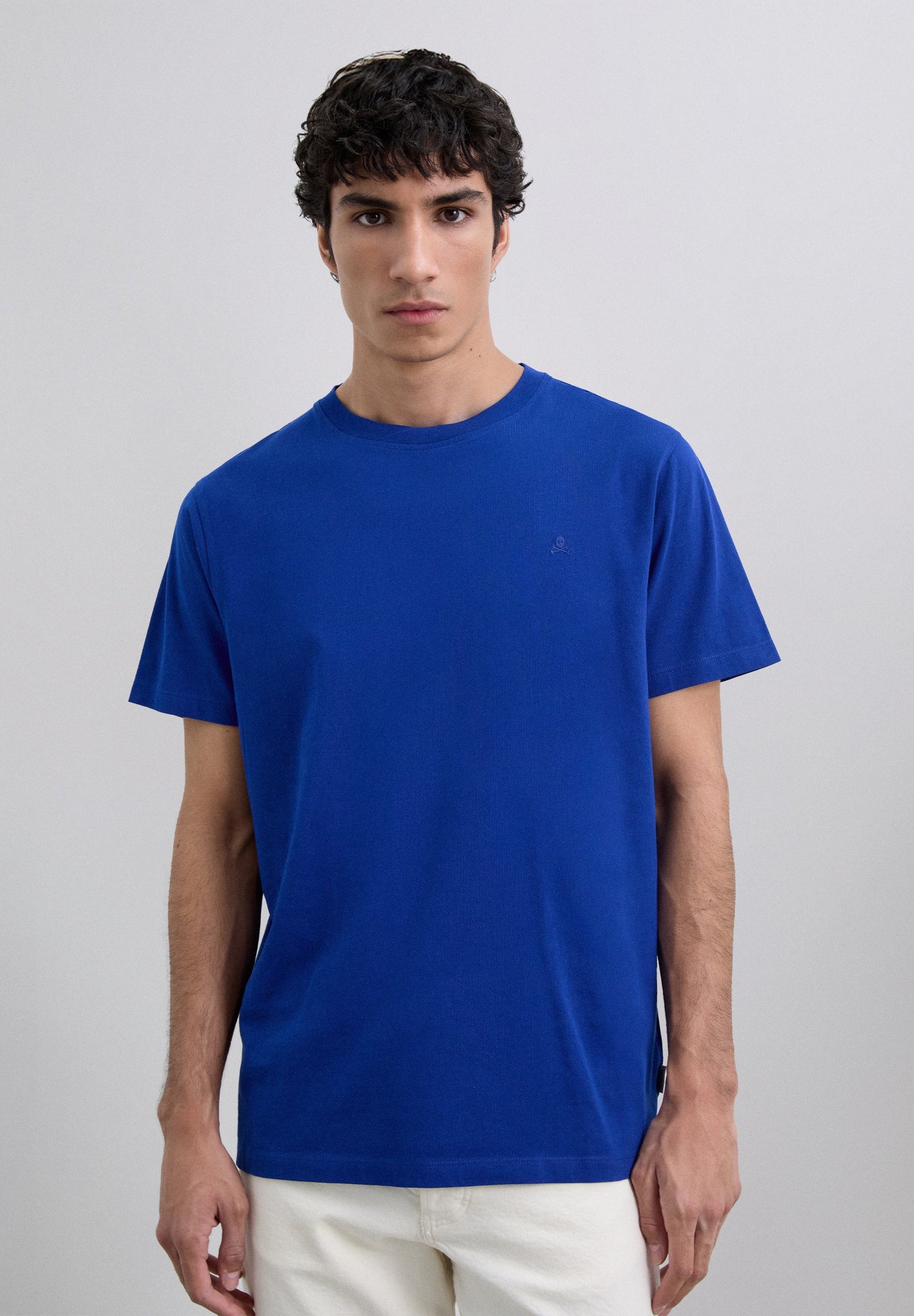 CAMISETA CALAVERA BORDADA