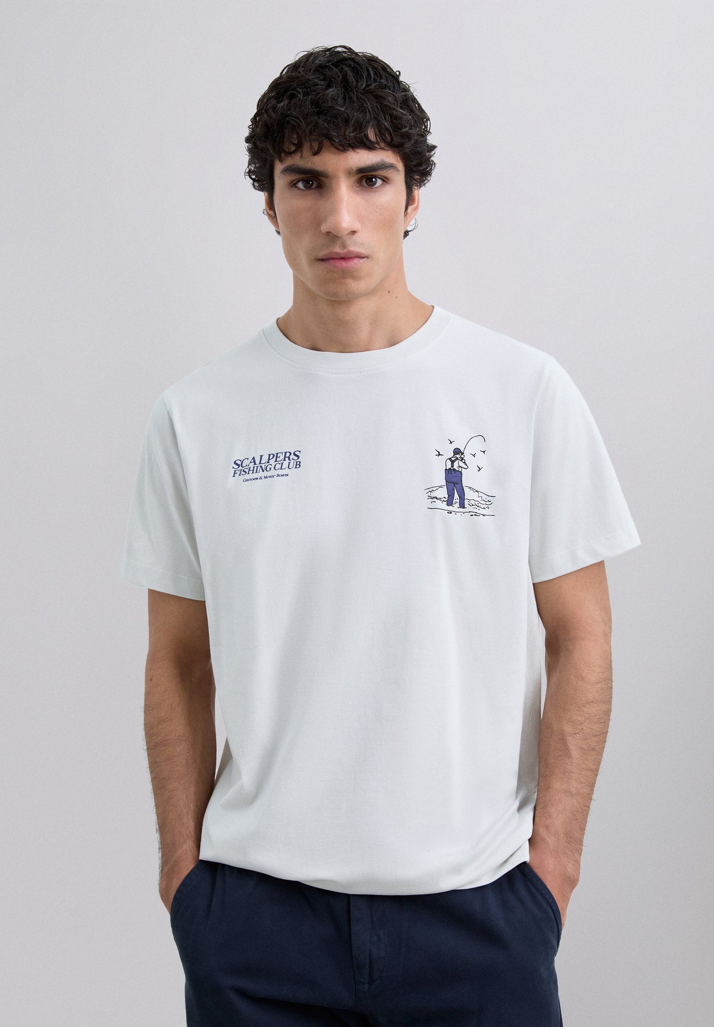 CAMISETA PRINT PESCADOR