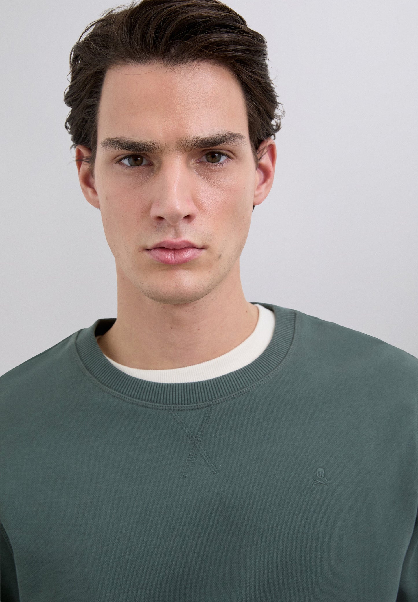 SUDADERA BORDADA ALGODÓN