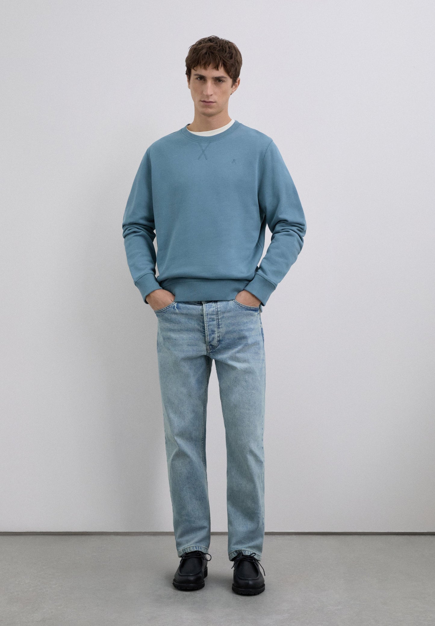 SUDADERA BORDADA ALGODÓN