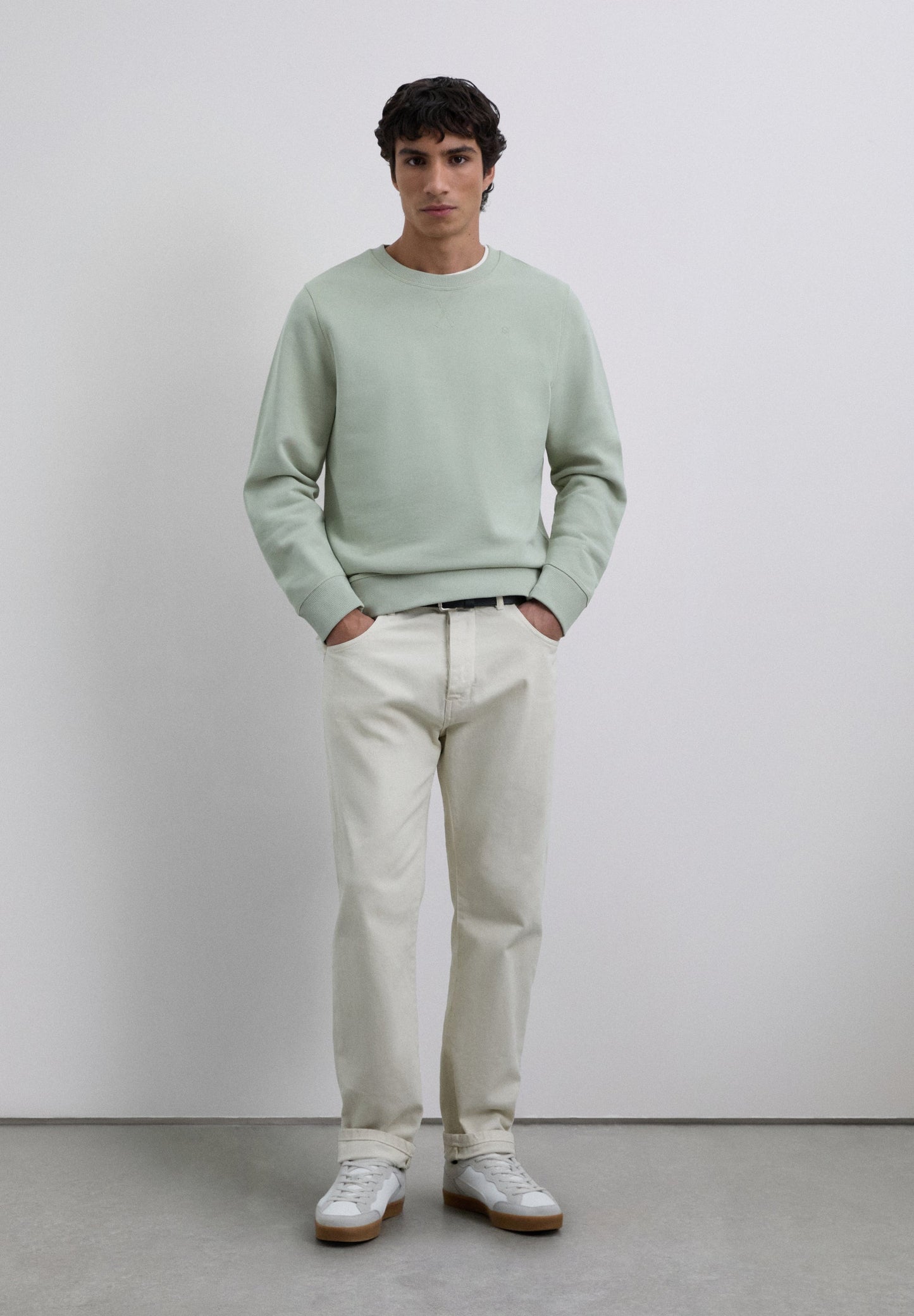 SUDADERA BORDADA ALGODÓN