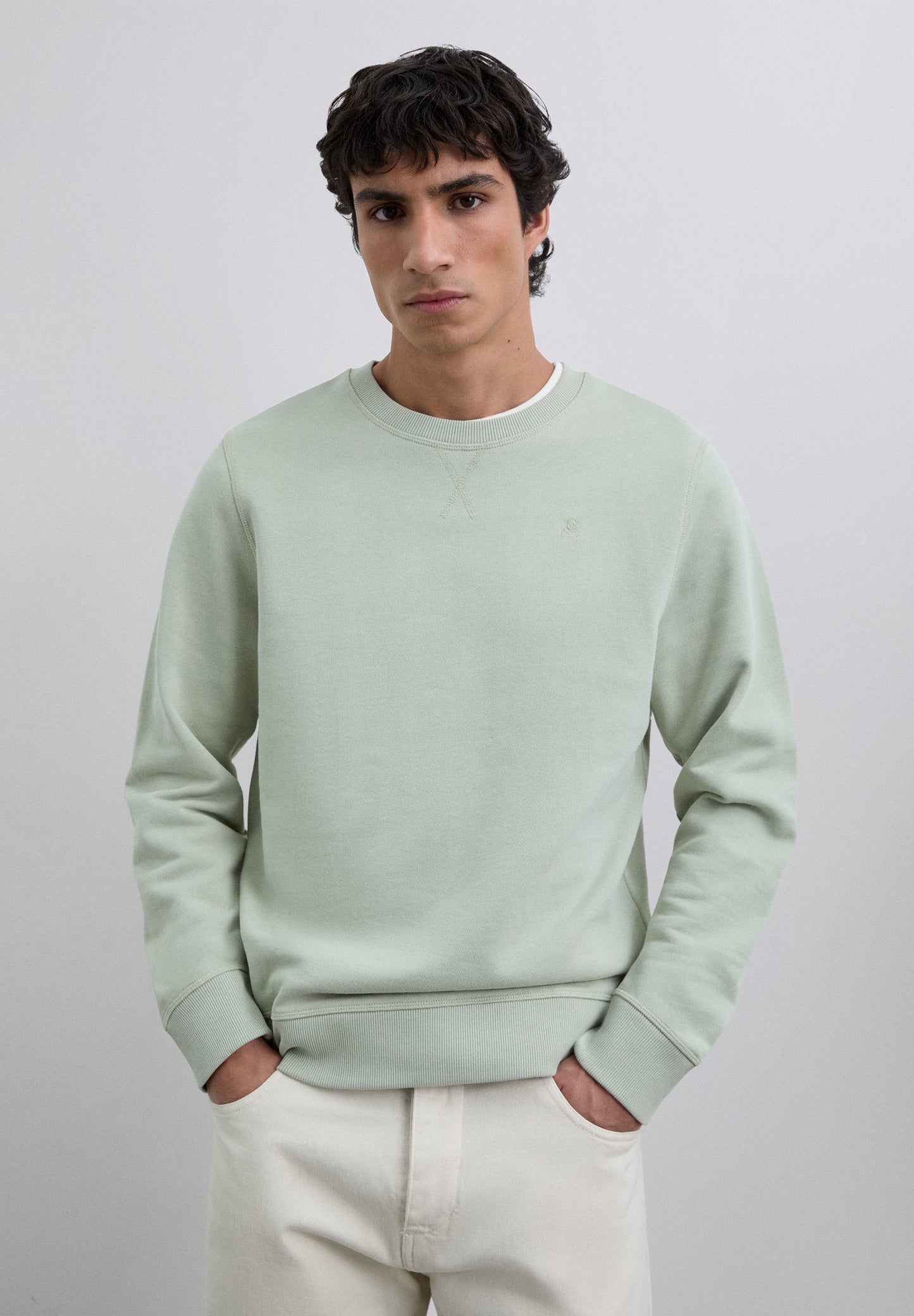 SUDADERA BORDADA ALGODÓN