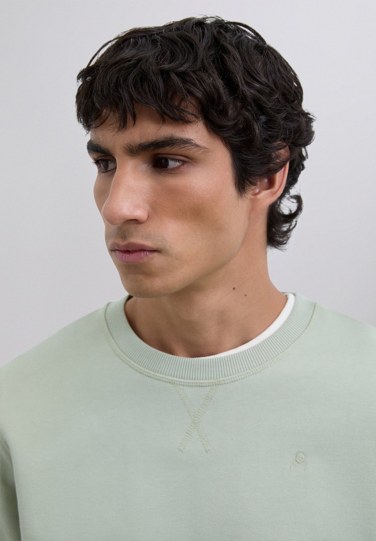 SUDADERA BORDADA ALGODÓN