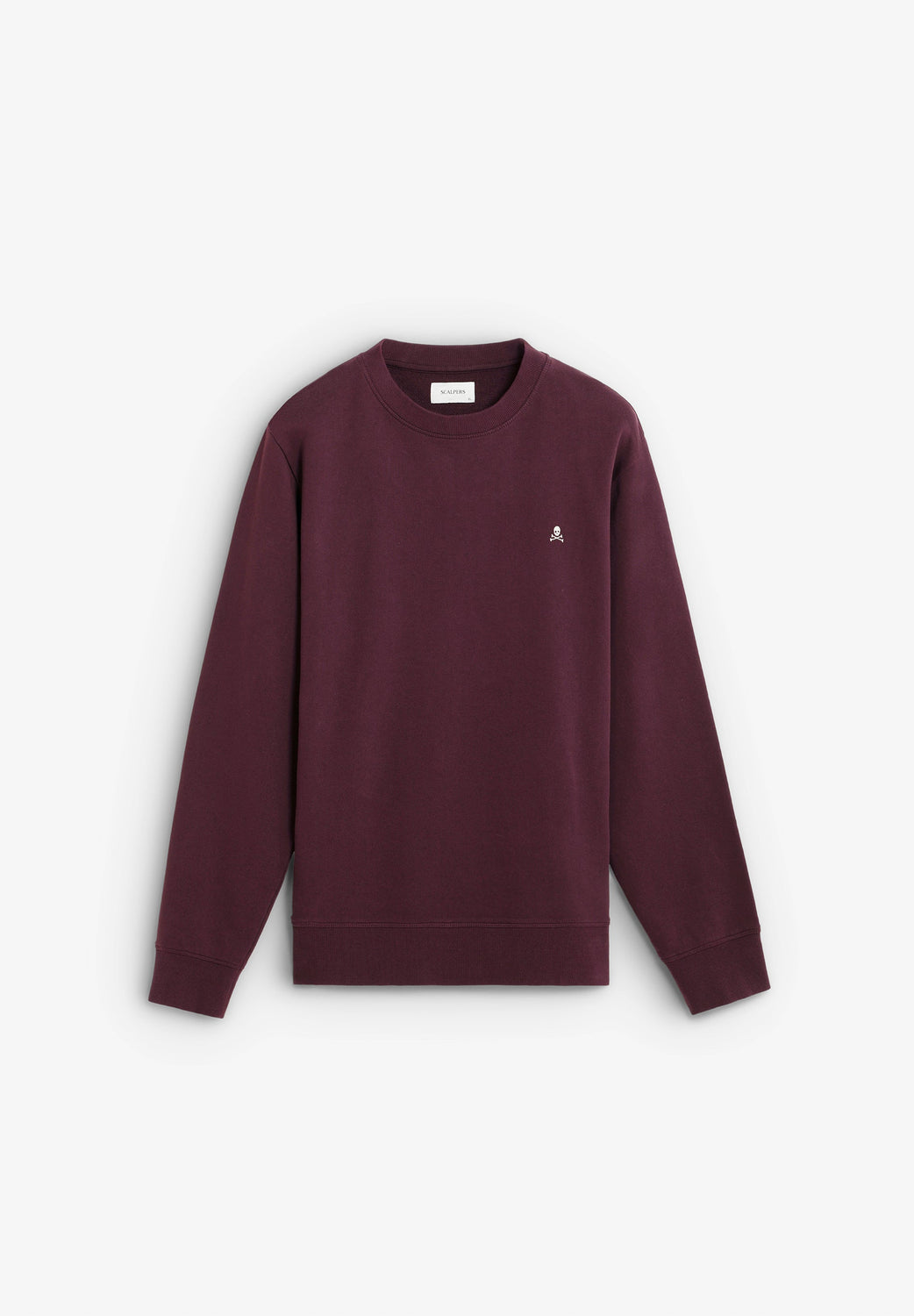 Aw2527 SUDADERA BORDADA CONTRASTE ALGODÓN – Scalpers CO