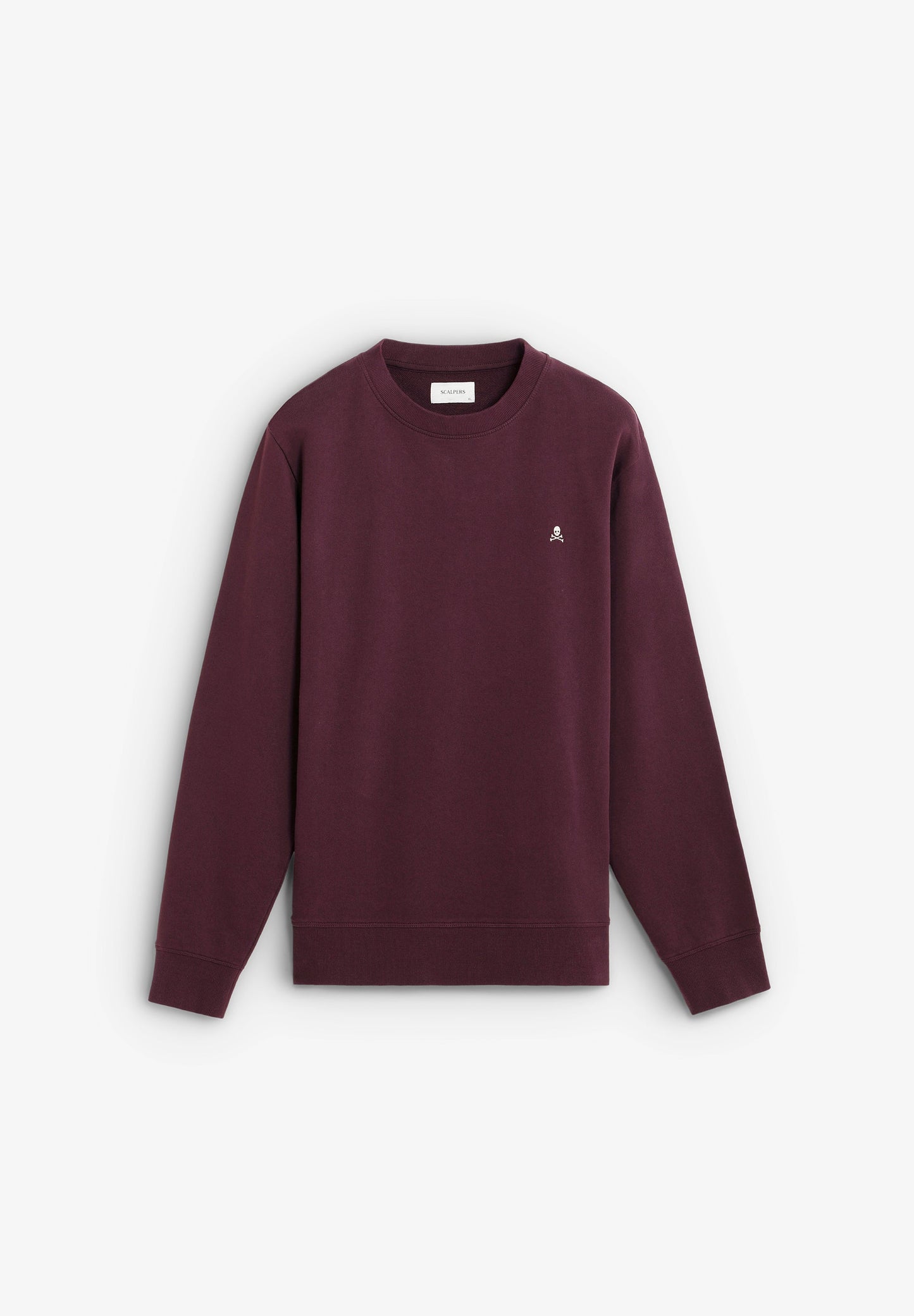 SUDADERA BORDADA CONTRASTE ALGODÓN