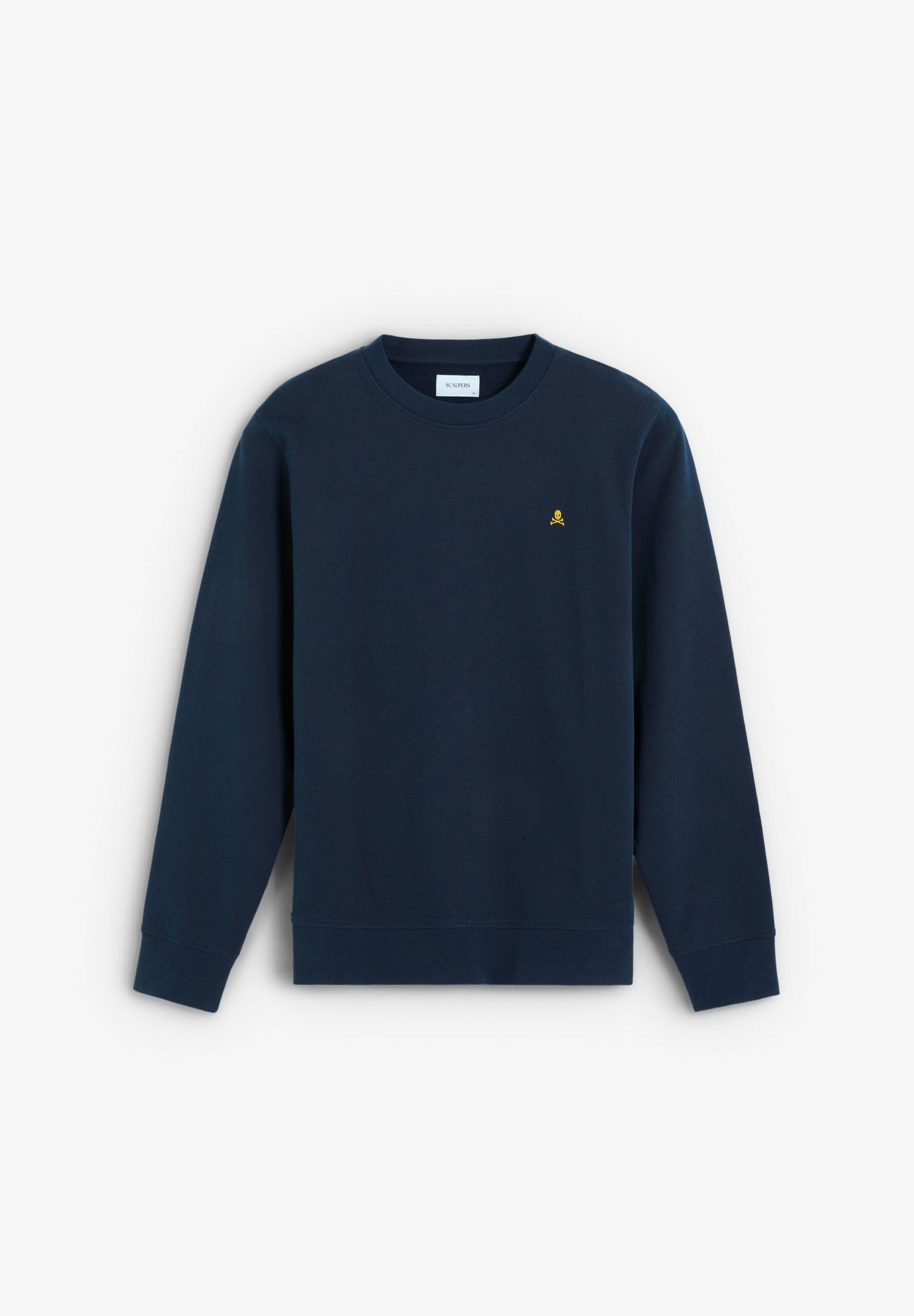 SUDADERA BORDADA CONTRASTE ALGODÓN