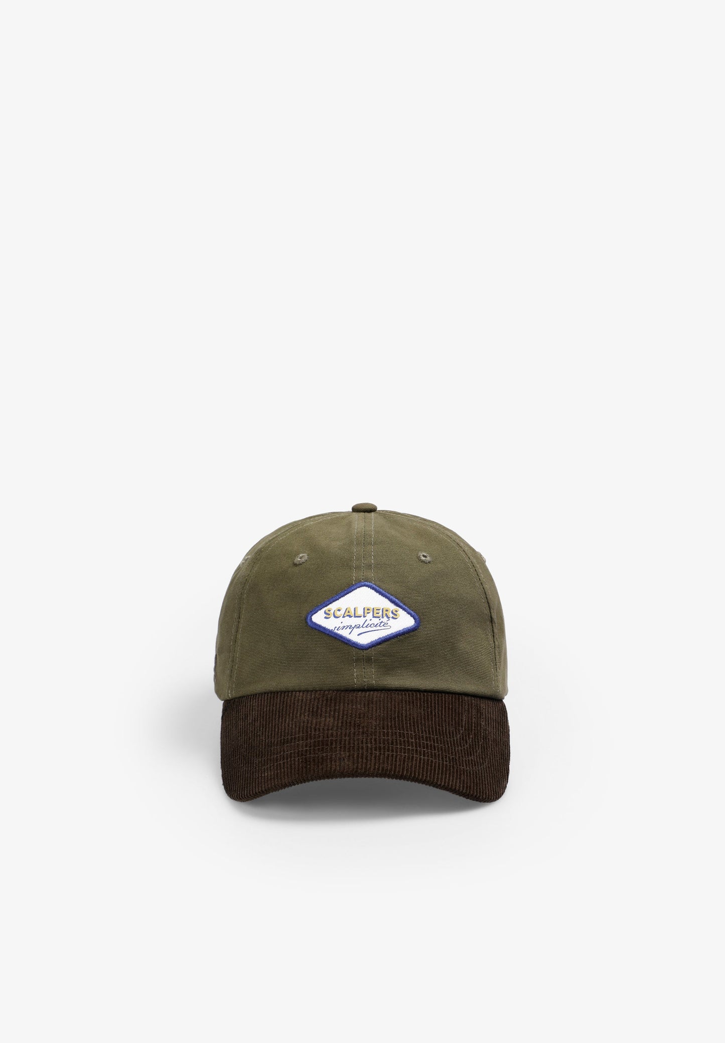 GORRA PANA CONTRASTE BORDADA