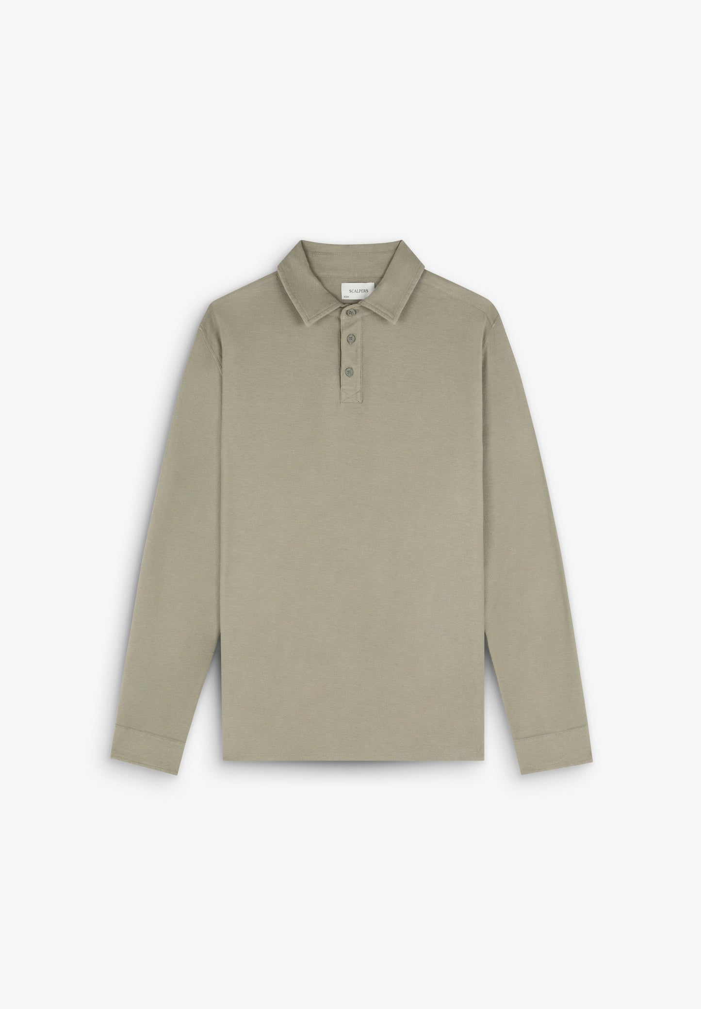 POLO MANGA LARGA PUNTO