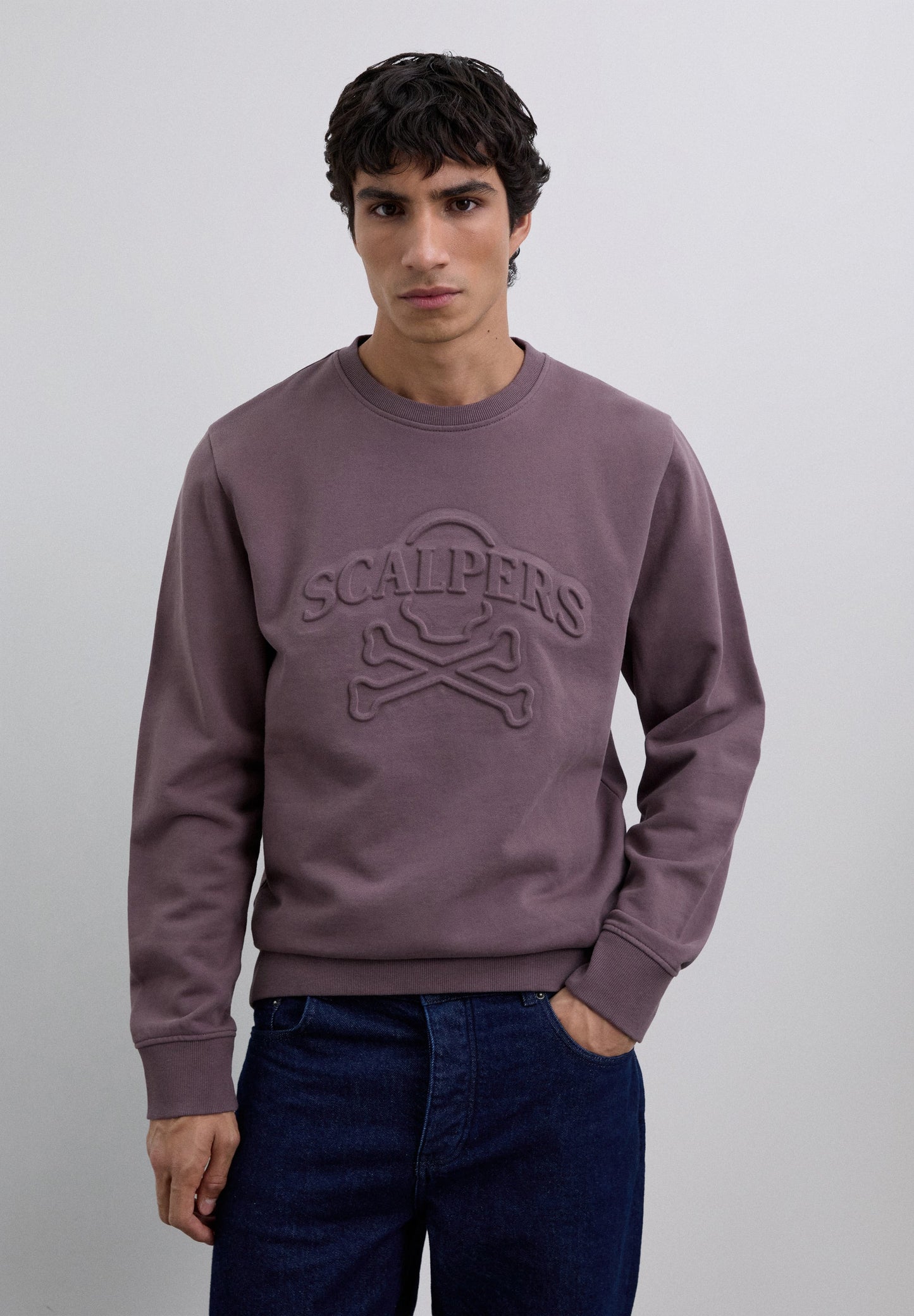 SUDADERA LOGO RELIEVE