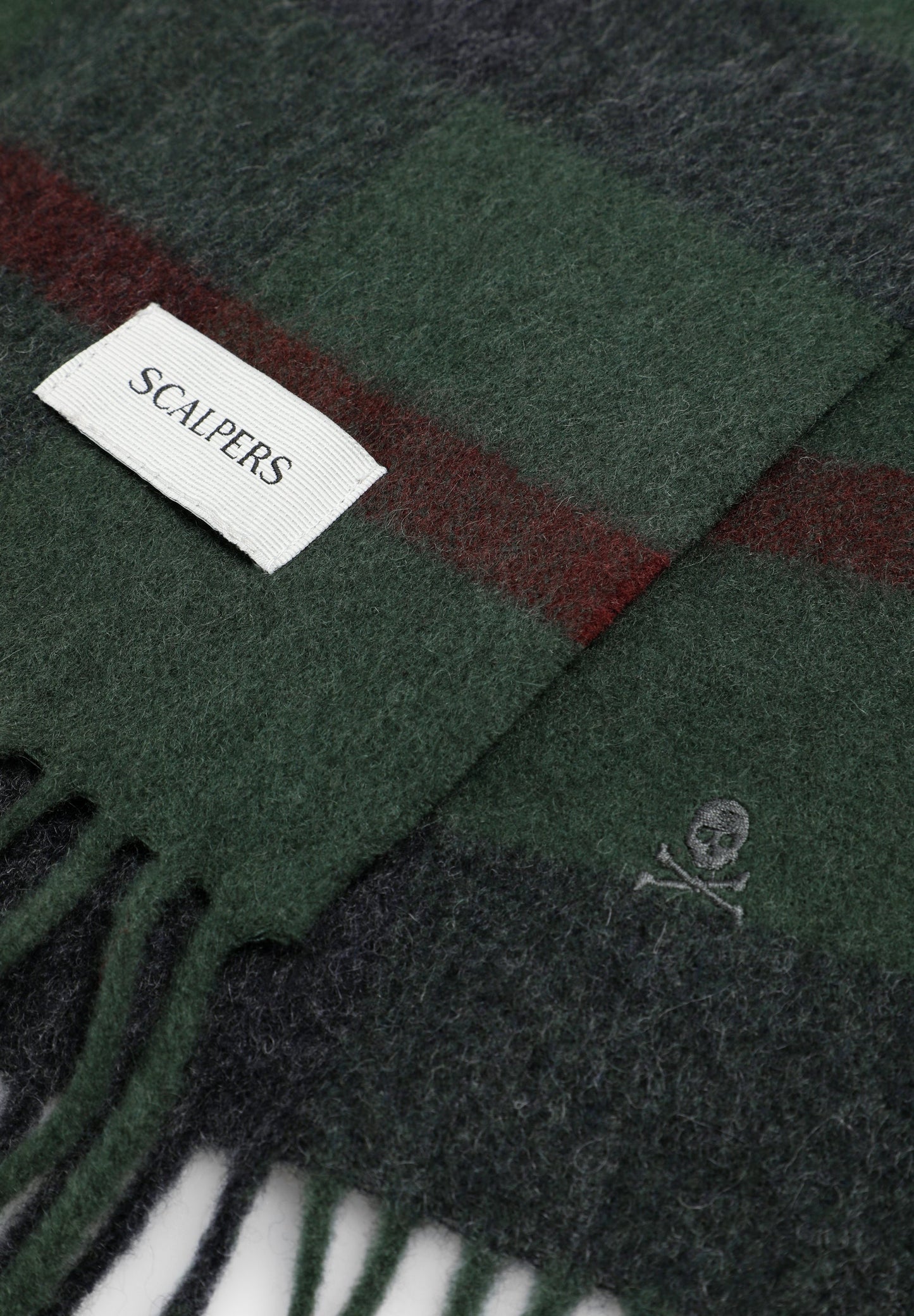 BUFANDA TARTÁN LANA