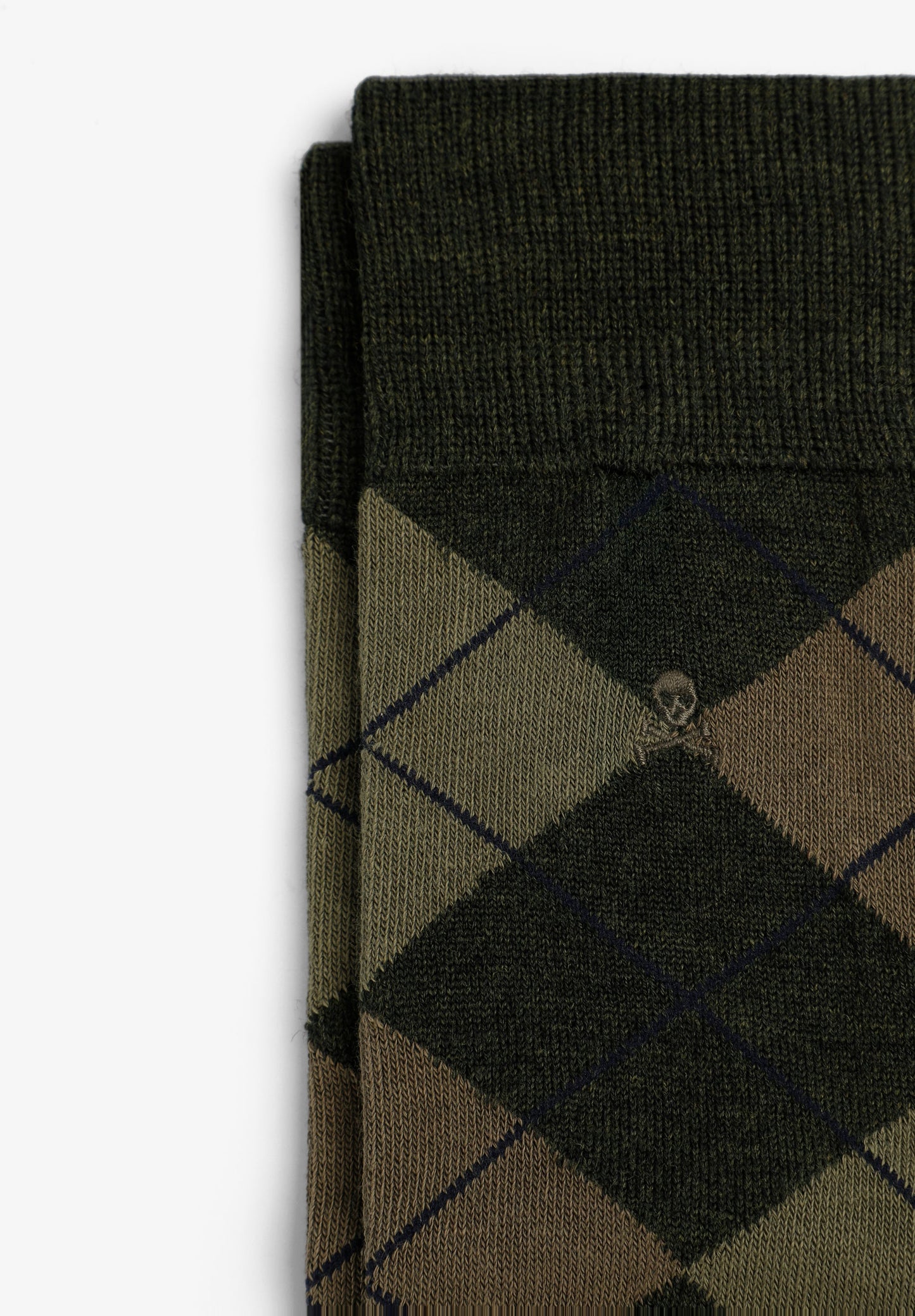 CALCETINES ROMBOS LANA