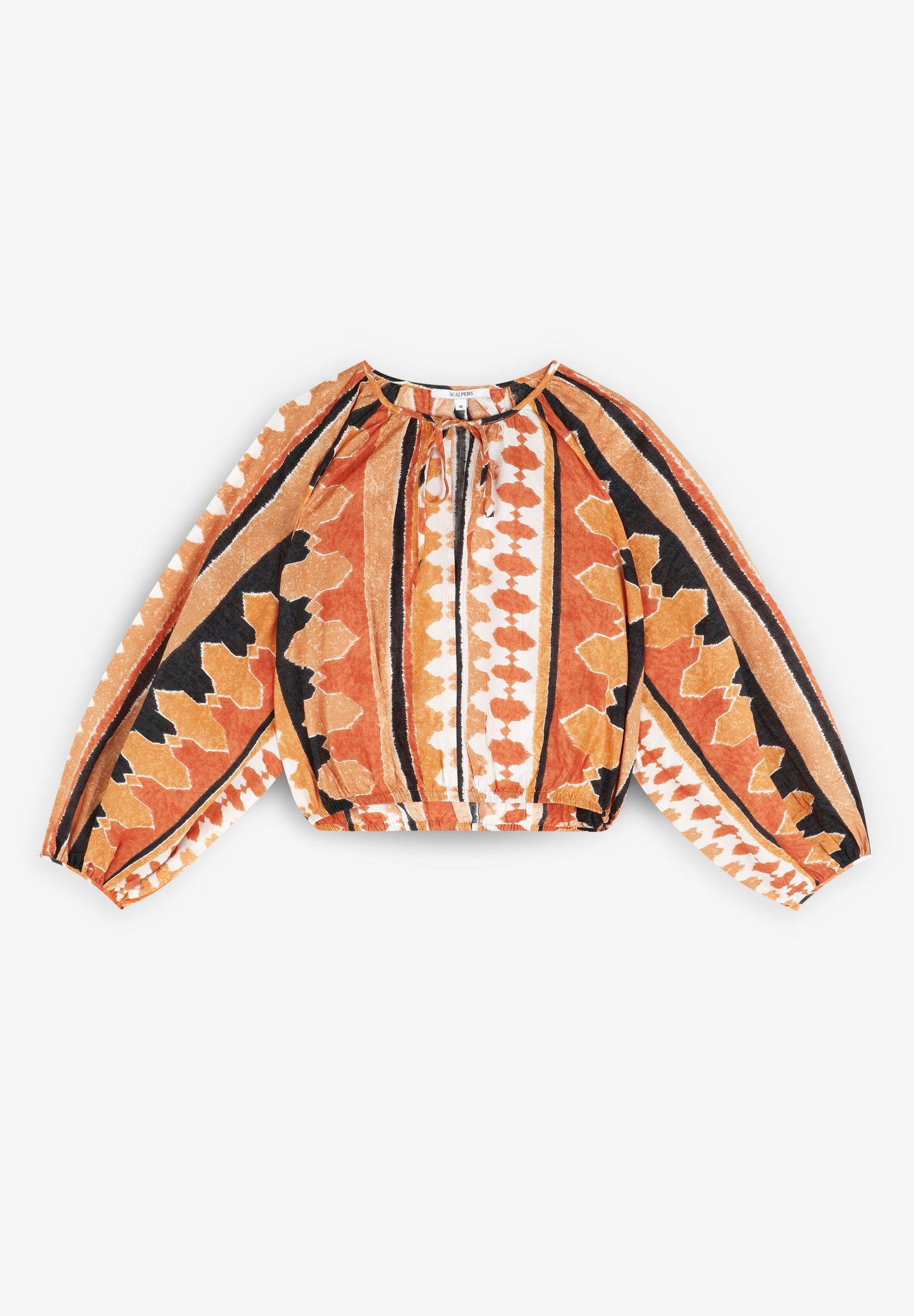 CAMISA ÉTNICA ABULLONADA