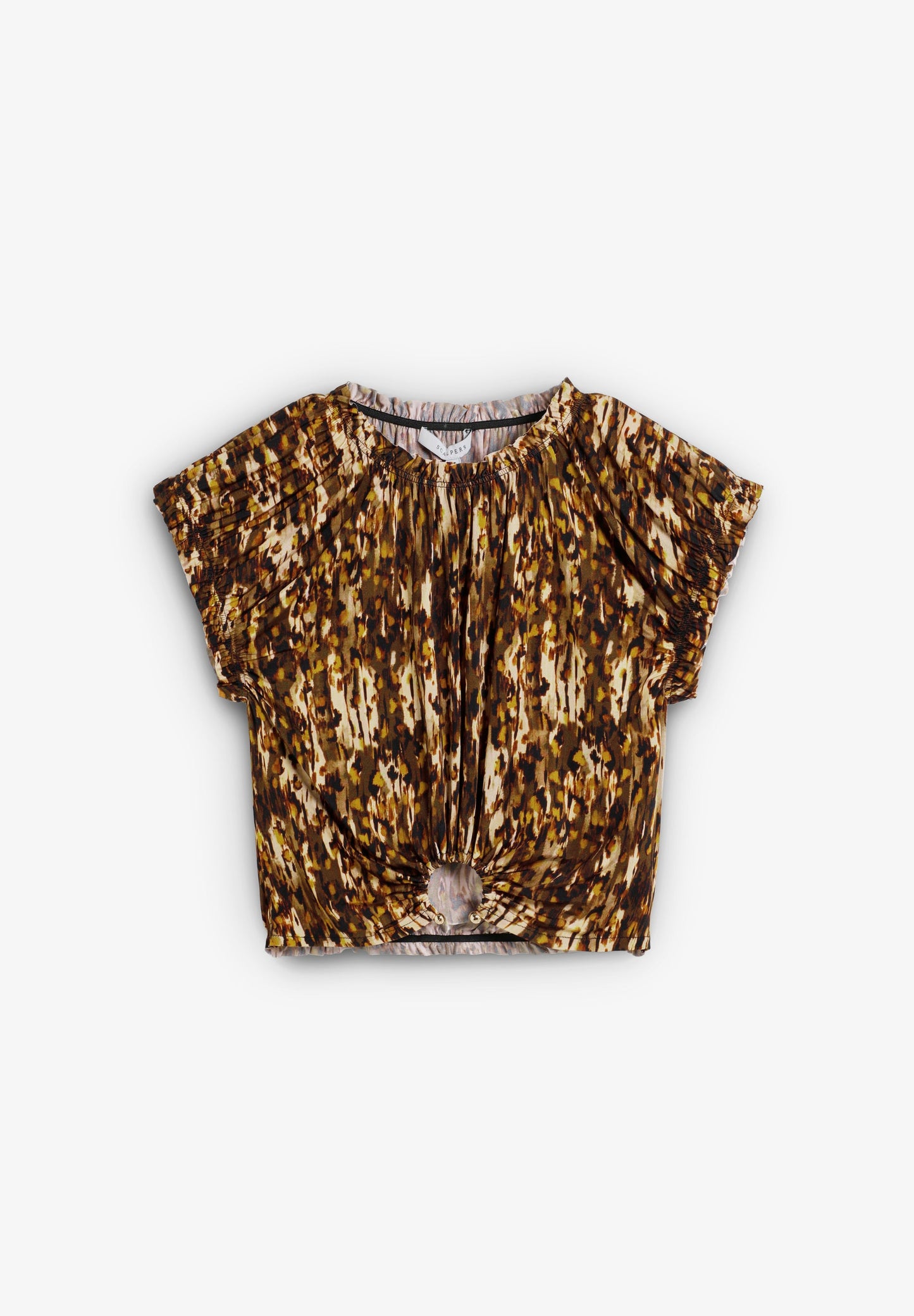 TOP HEBILLA ESTAMPADO