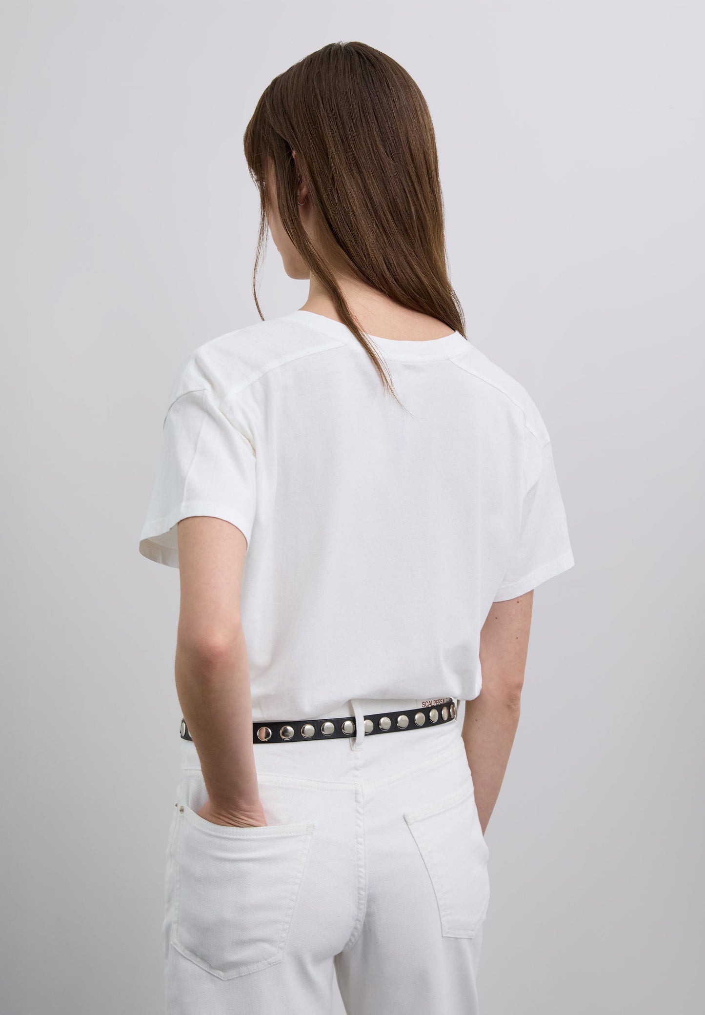 CAMISETA BÁSICA CUELLO PICO