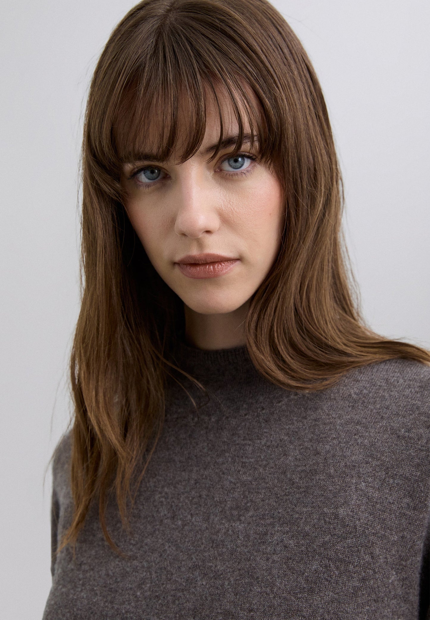 JERSEY CUELLO ALTO MEZCLA LANA