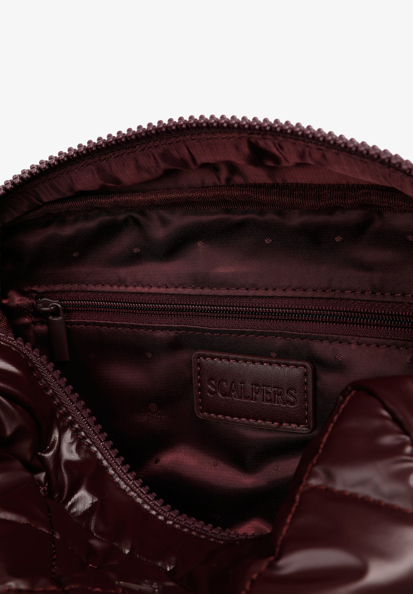 BOLSO BANDOLERA METALIZADO ACOLCHADO