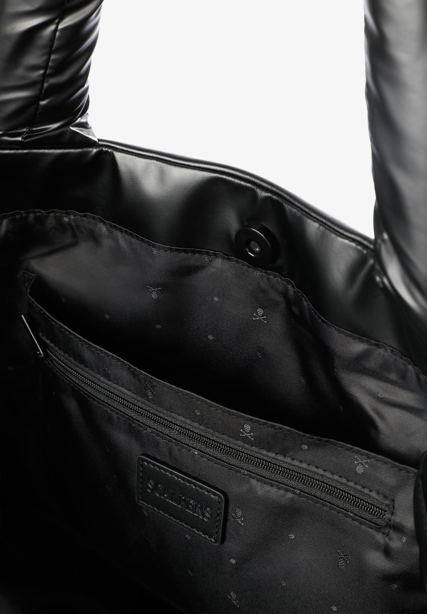 BOLSO SHOPPER ACOLCHADO CALAVERA