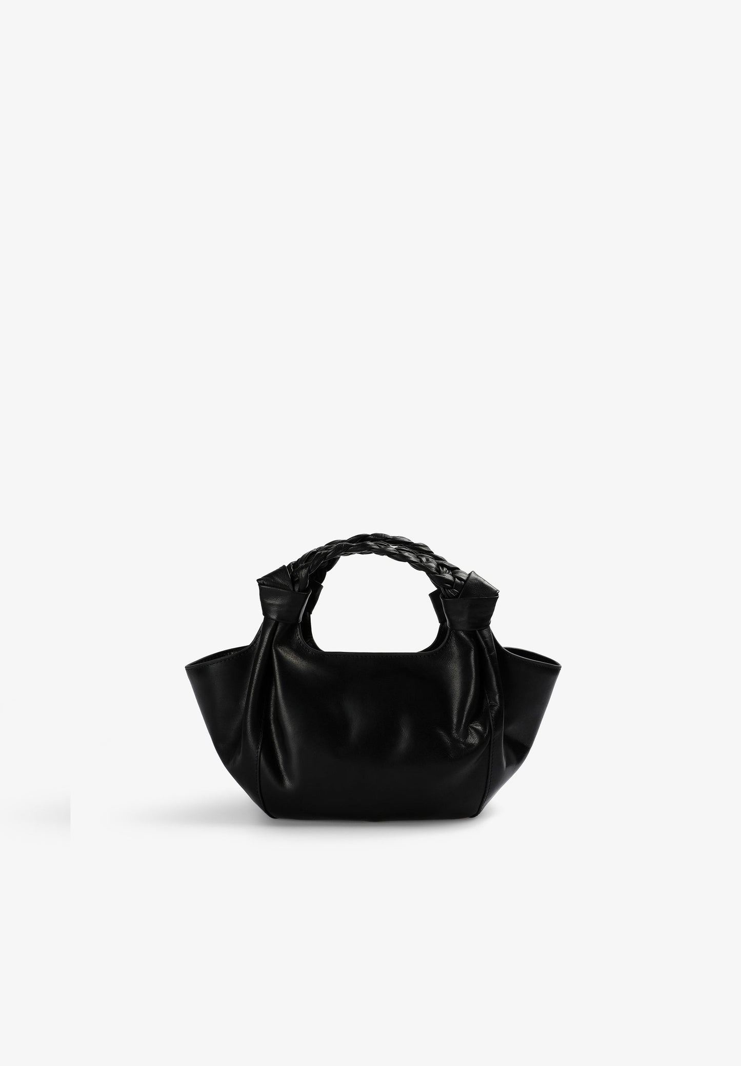 BOLSO MINI PIEL ASA TRENZADA