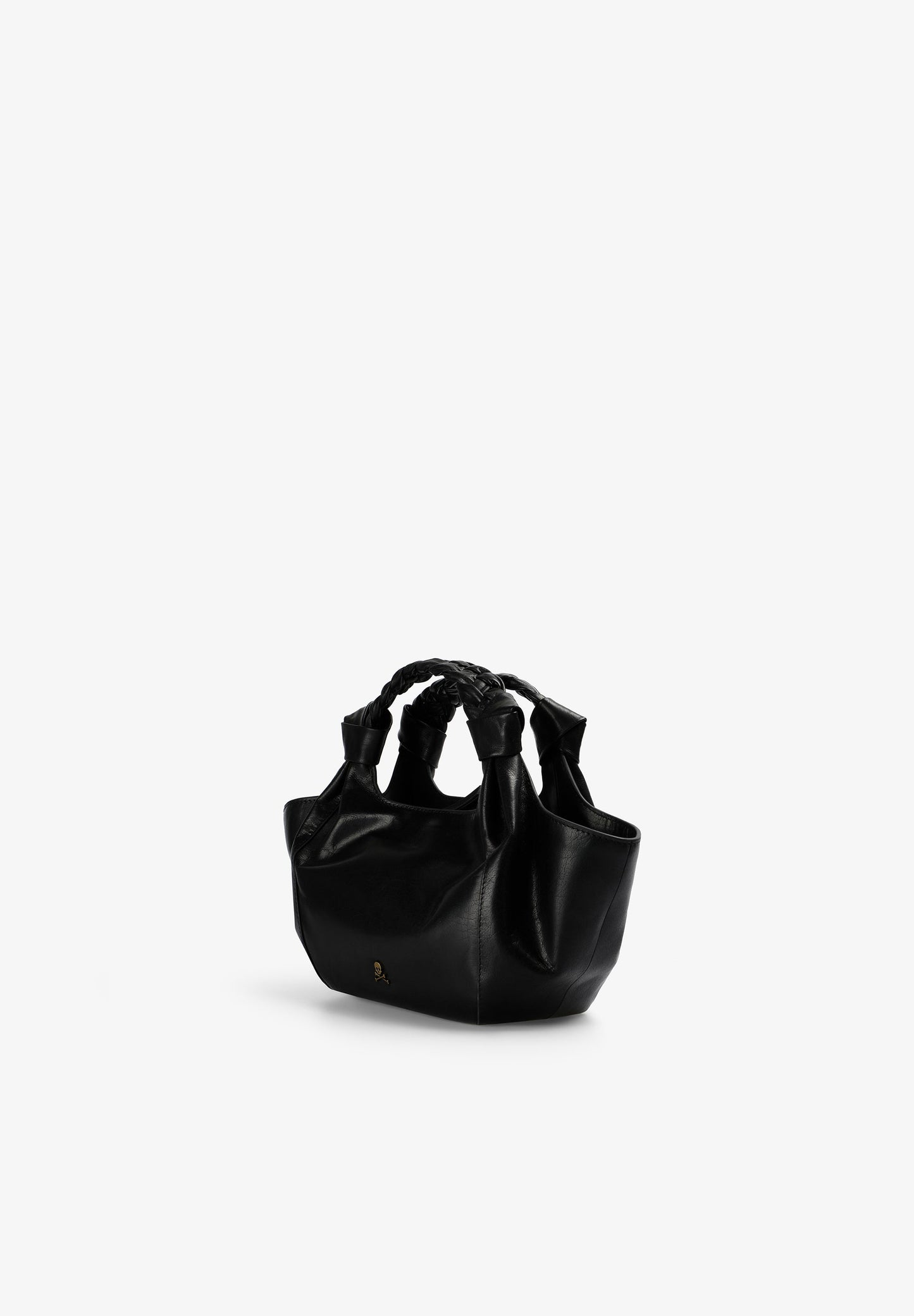 BOLSO MINI PIEL ASA TRENZADA