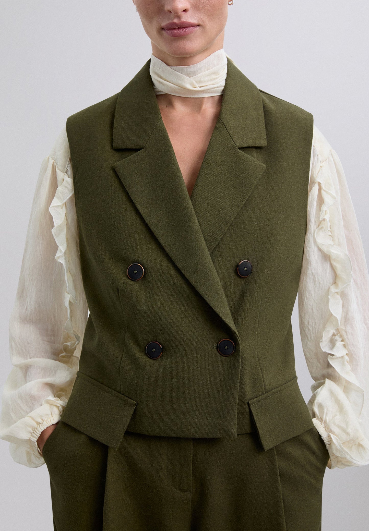 BLAZER CROPPED DESMONTABLE