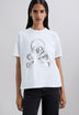 CAMISETA PRINT CALAVERA