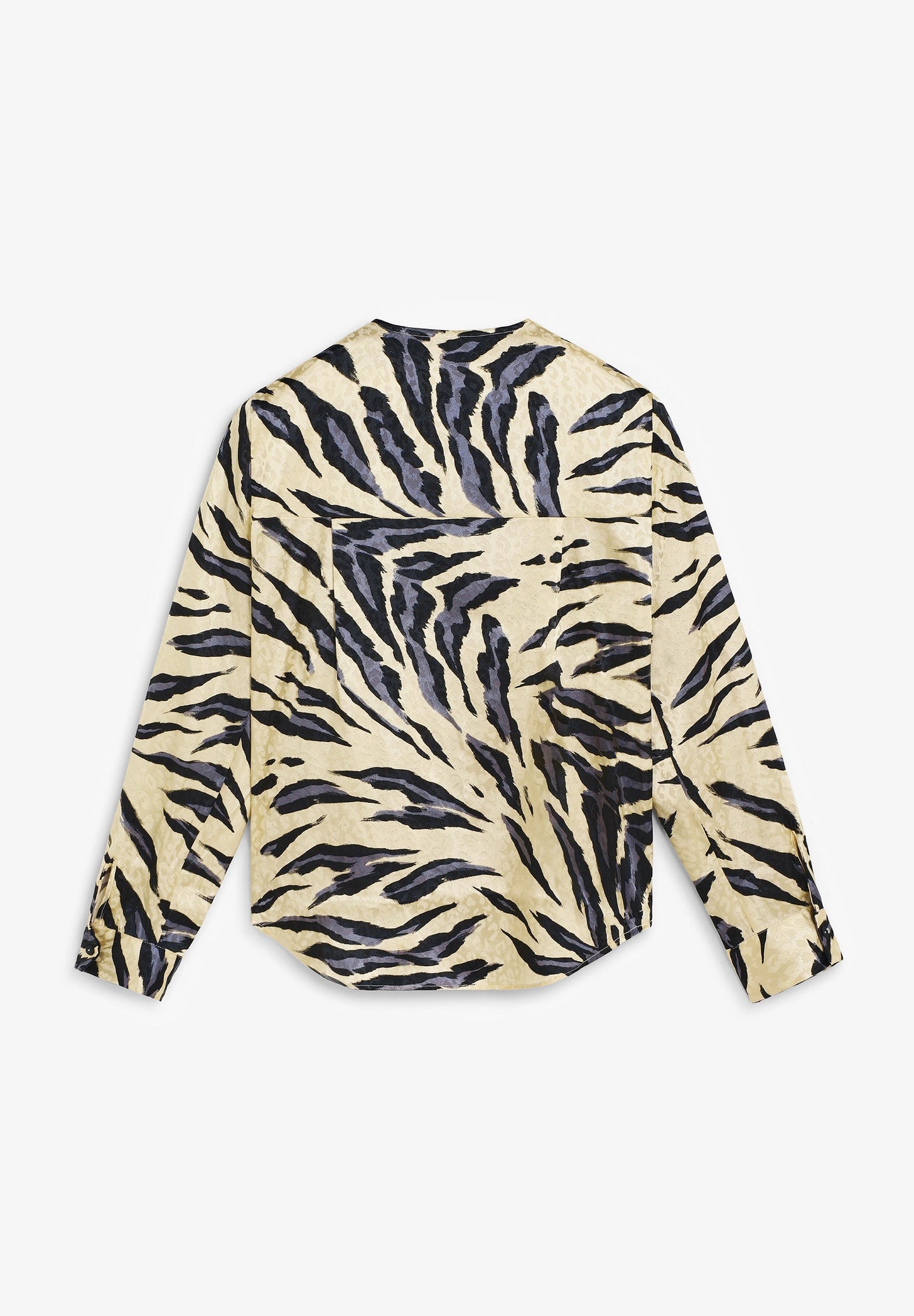 BLUSA SATINADA ANIMAL PRINT