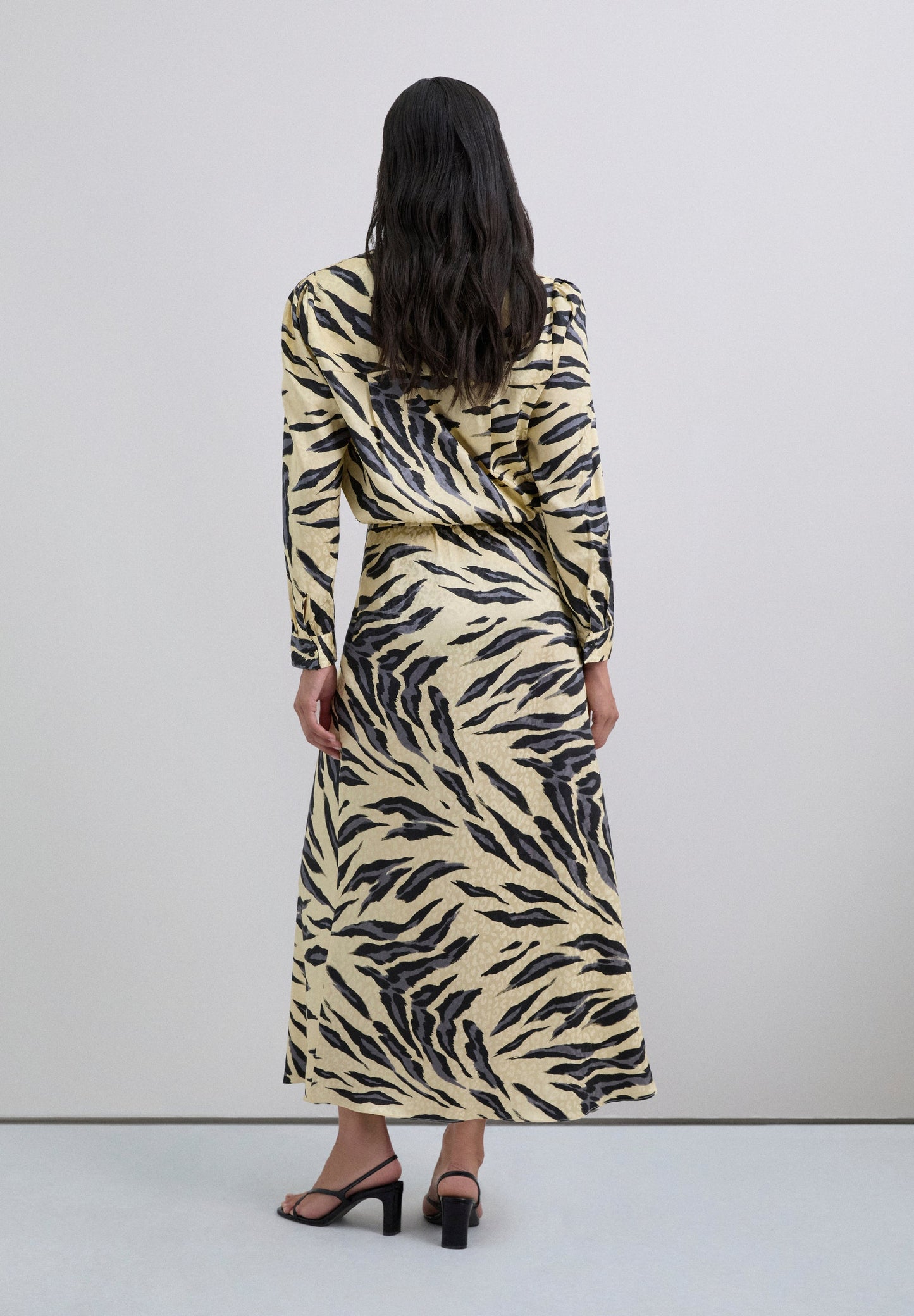 FALDA MIDI ANIMAL PRINT