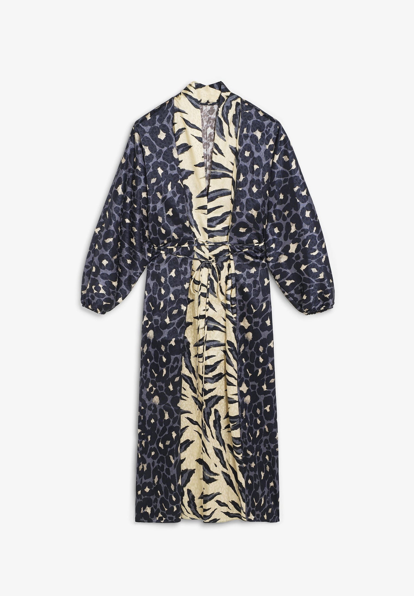 VESTIDO LARGO ANIMAL PRINT