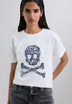 CAMISETA LOGO CALAVERA PRINT