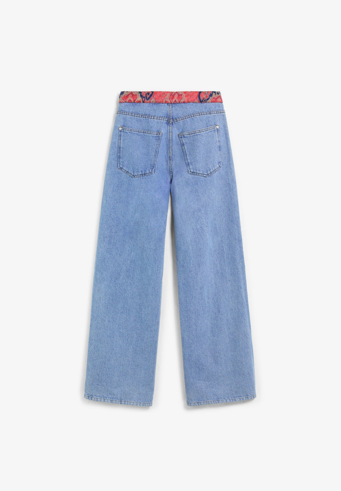 PANTALÓN DENIM TIRO MEDIO