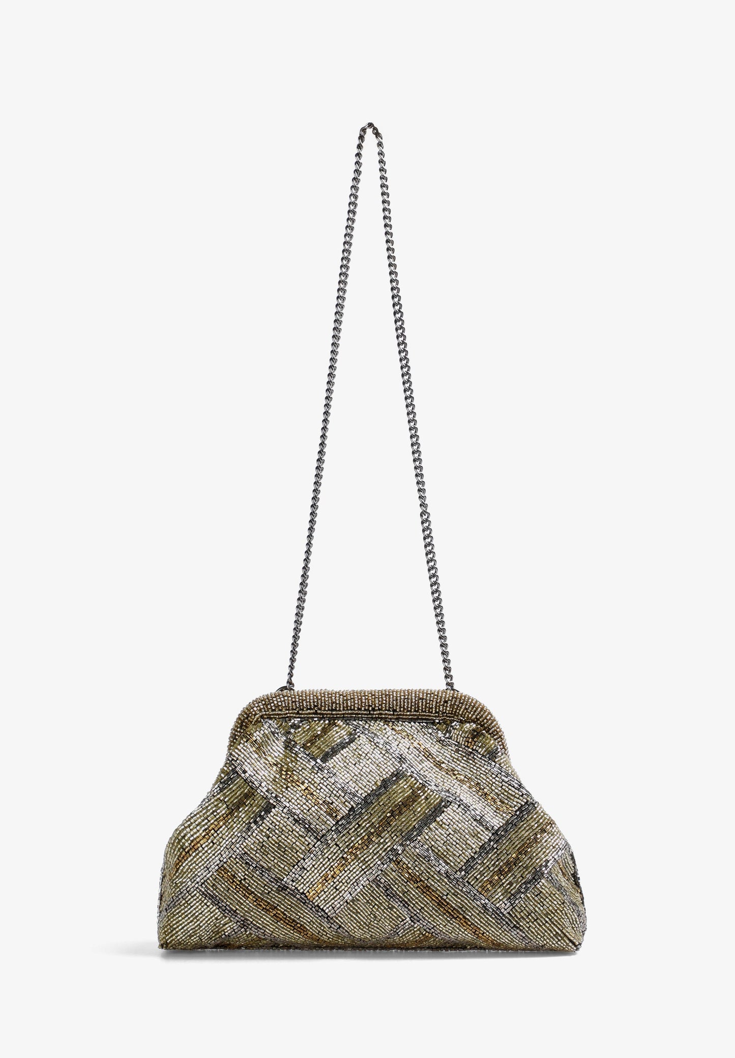 BOLSO CLUTCH DETALLE CUENTAS