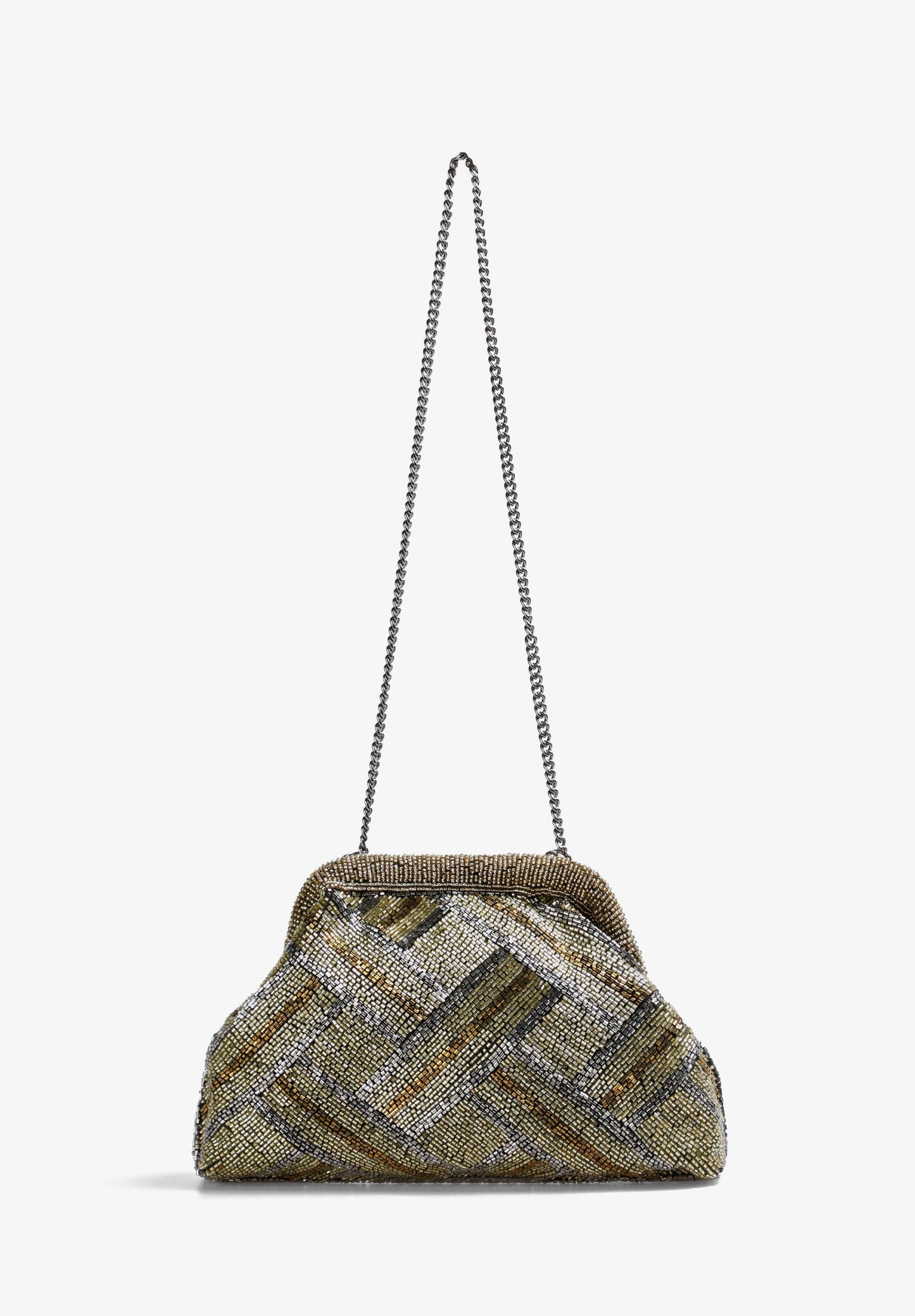 BOLSO CLUTCH DETALLE CUENTAS