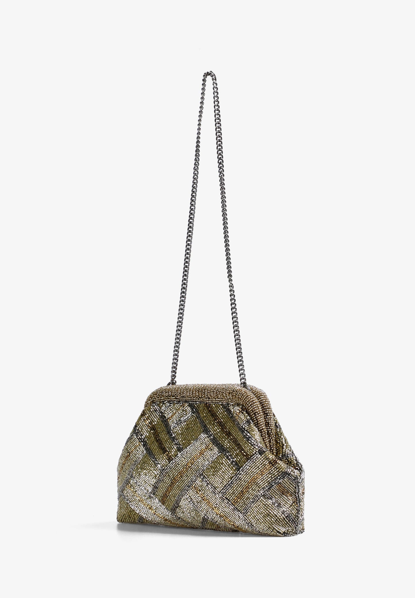 BOLSO CLUTCH DETALLE CUENTAS