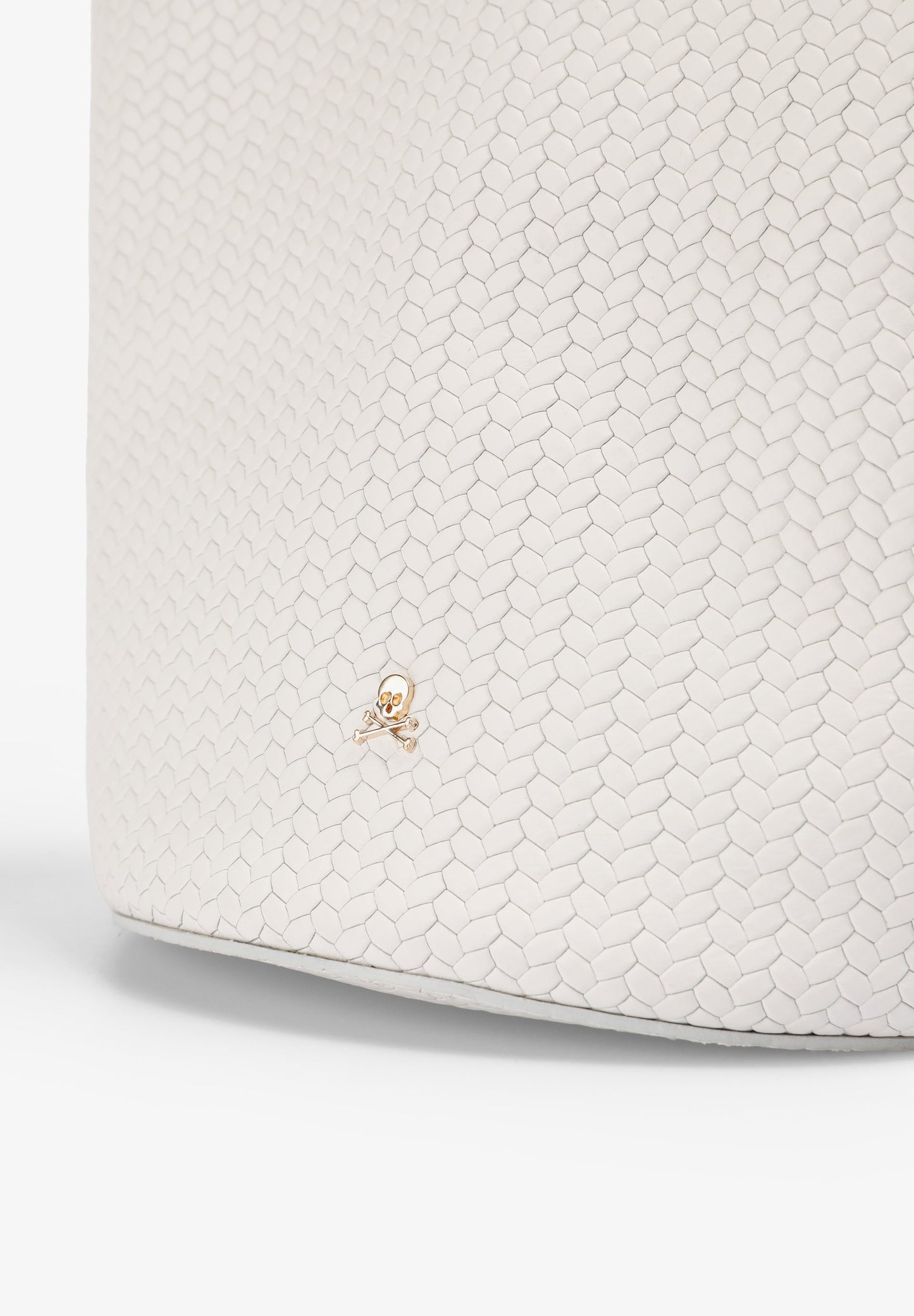 BOLSO MINI CUBO 100% PIEL TRENZADA