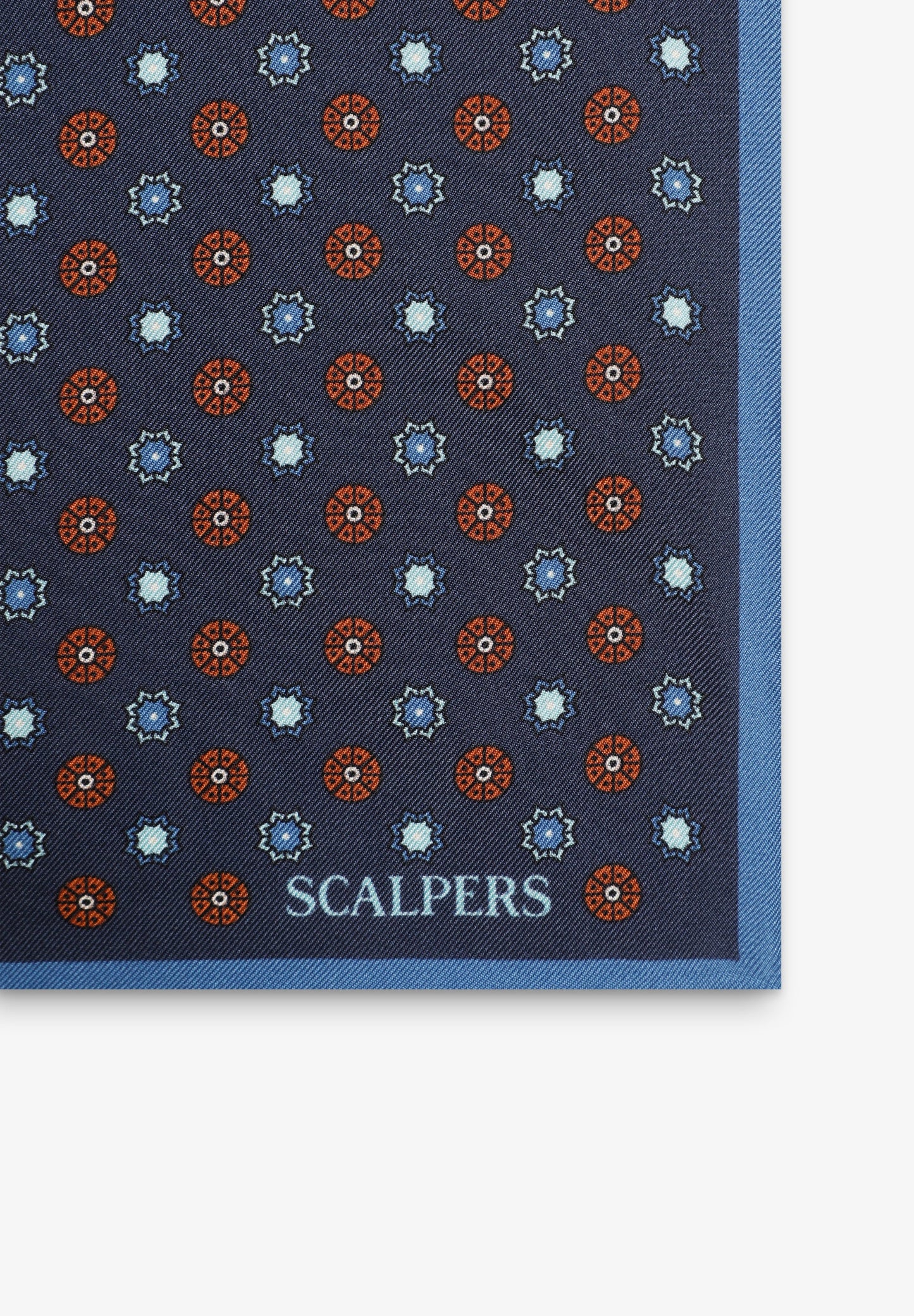 PAÑUELO SEDA ESTAMPADO CALEIDO