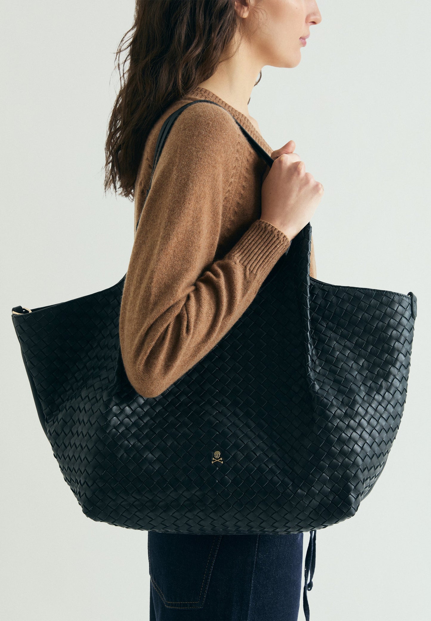 BOLSO SHOPPER PIEL TRENZADO