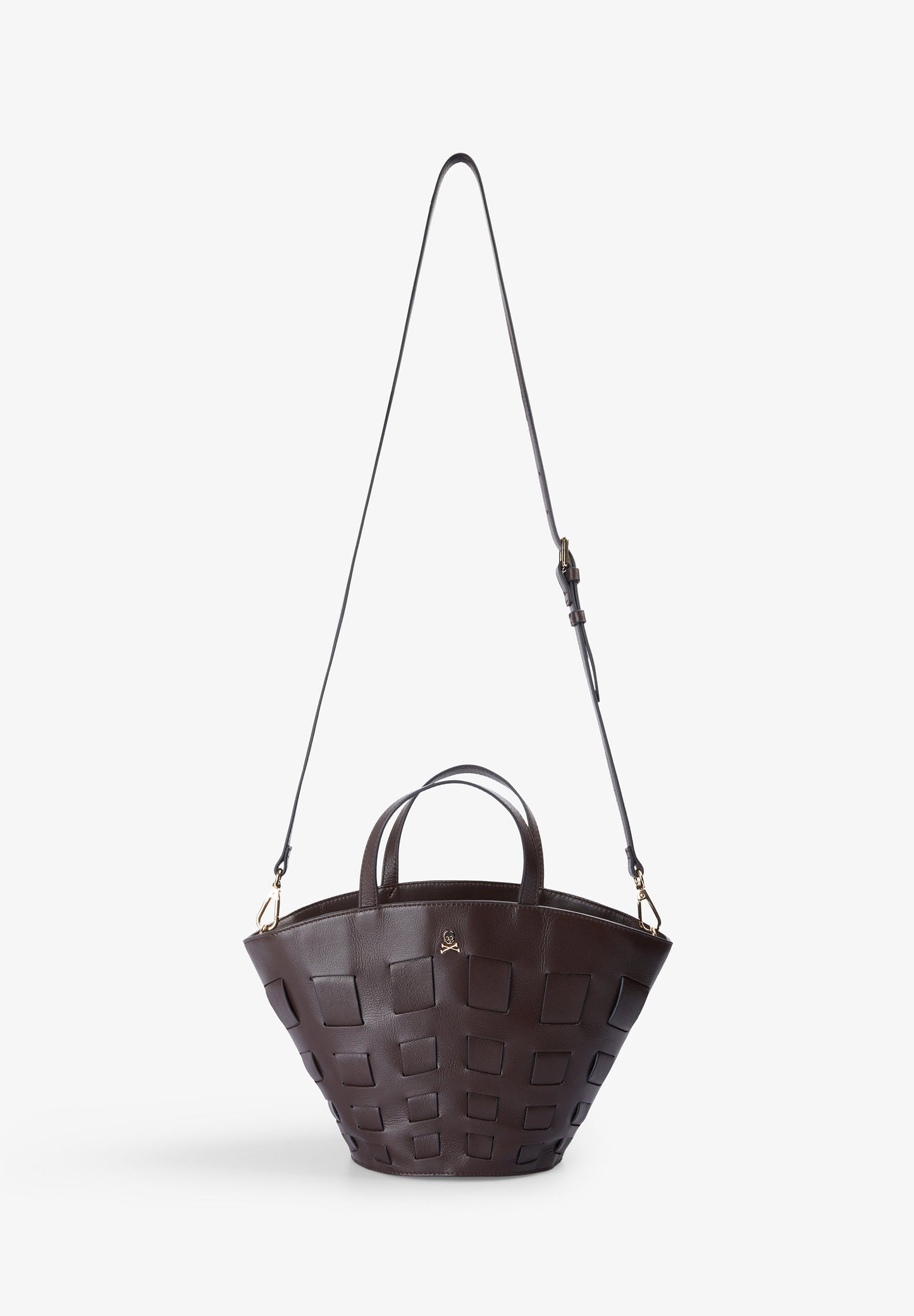 BOLSO PIEL GEOMÉTRICO