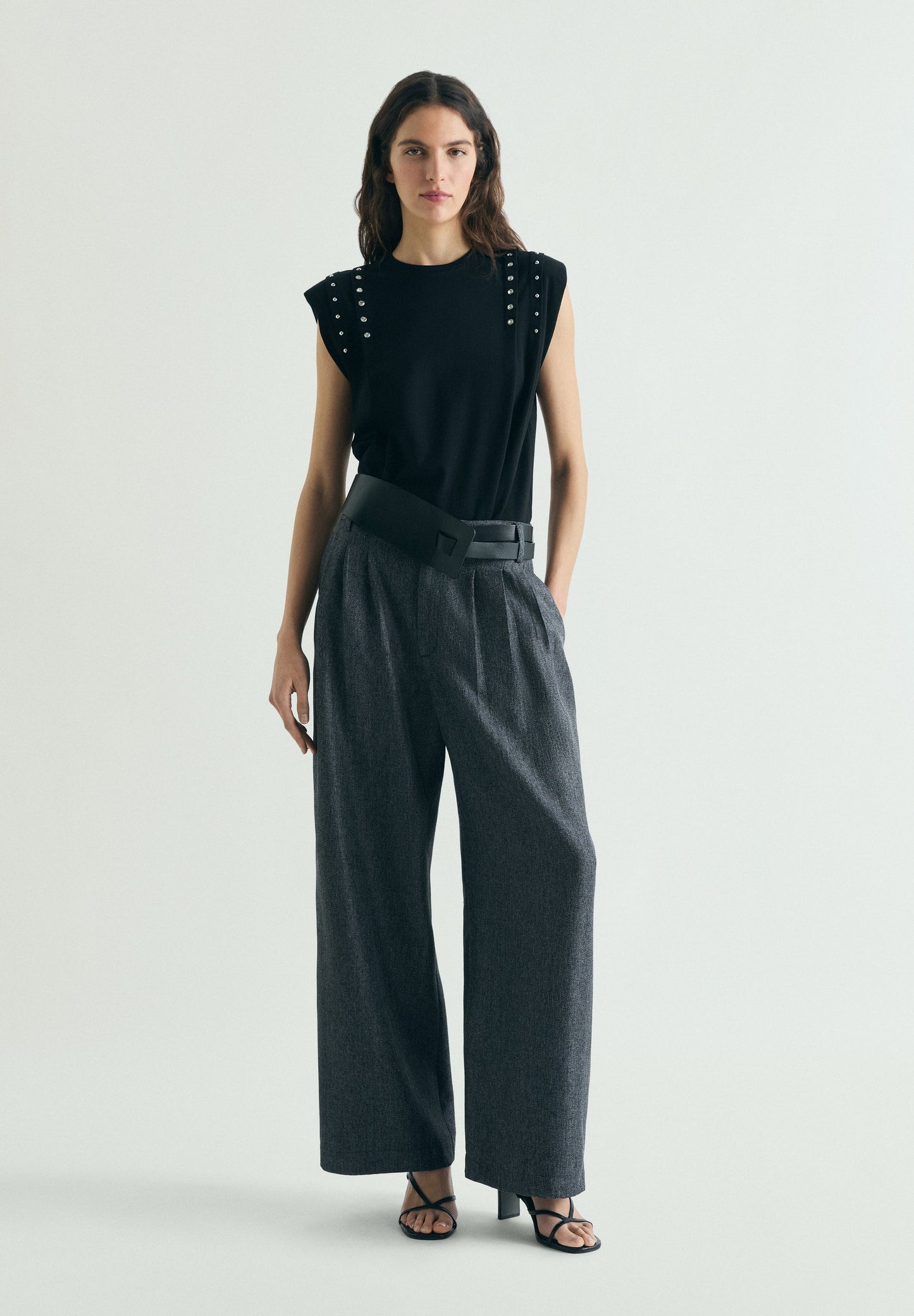 PANTALÓN PINZAS ESPIGA - Scalpers