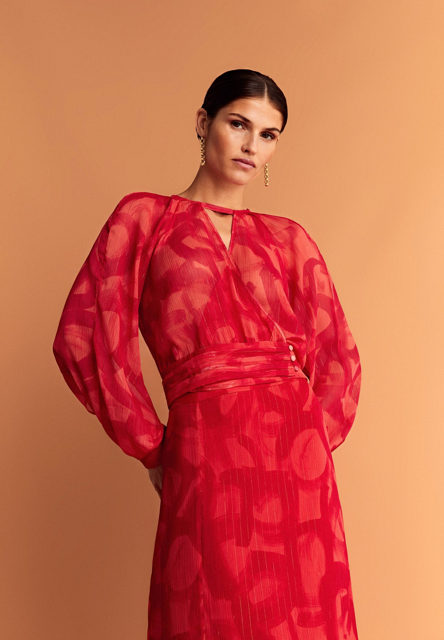 BLUSA ABERTURA LUREX