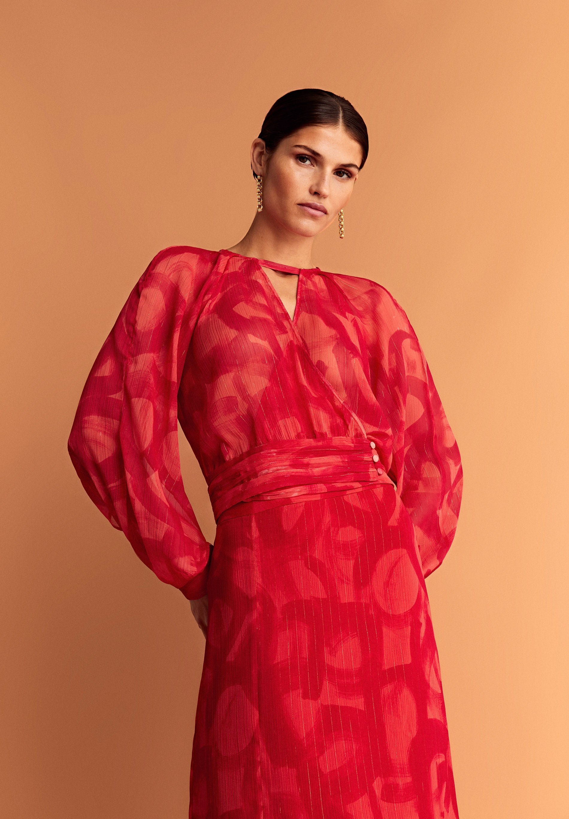 BLUSA ABERTURA LUREX