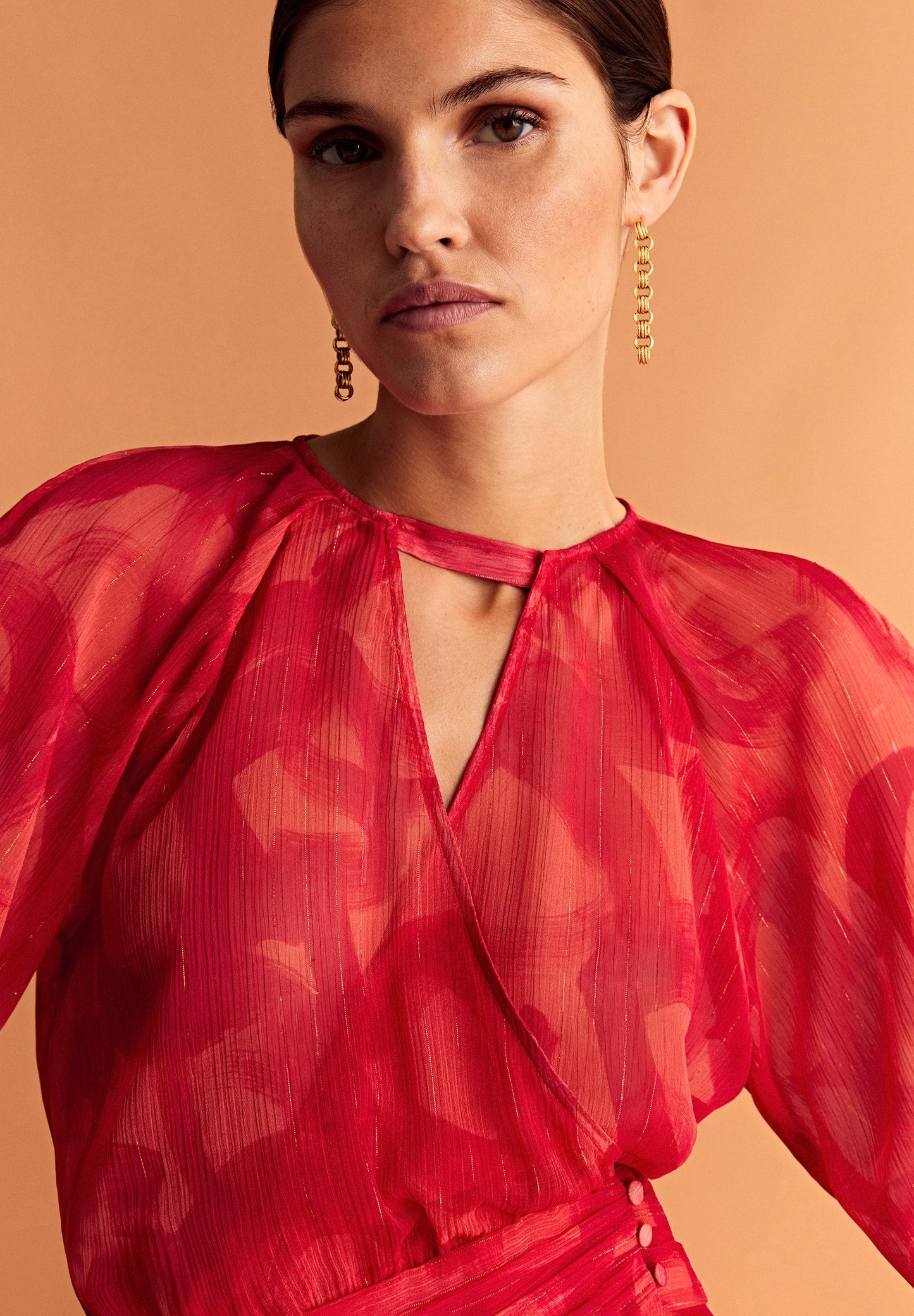 BLUSA ABERTURA LUREX