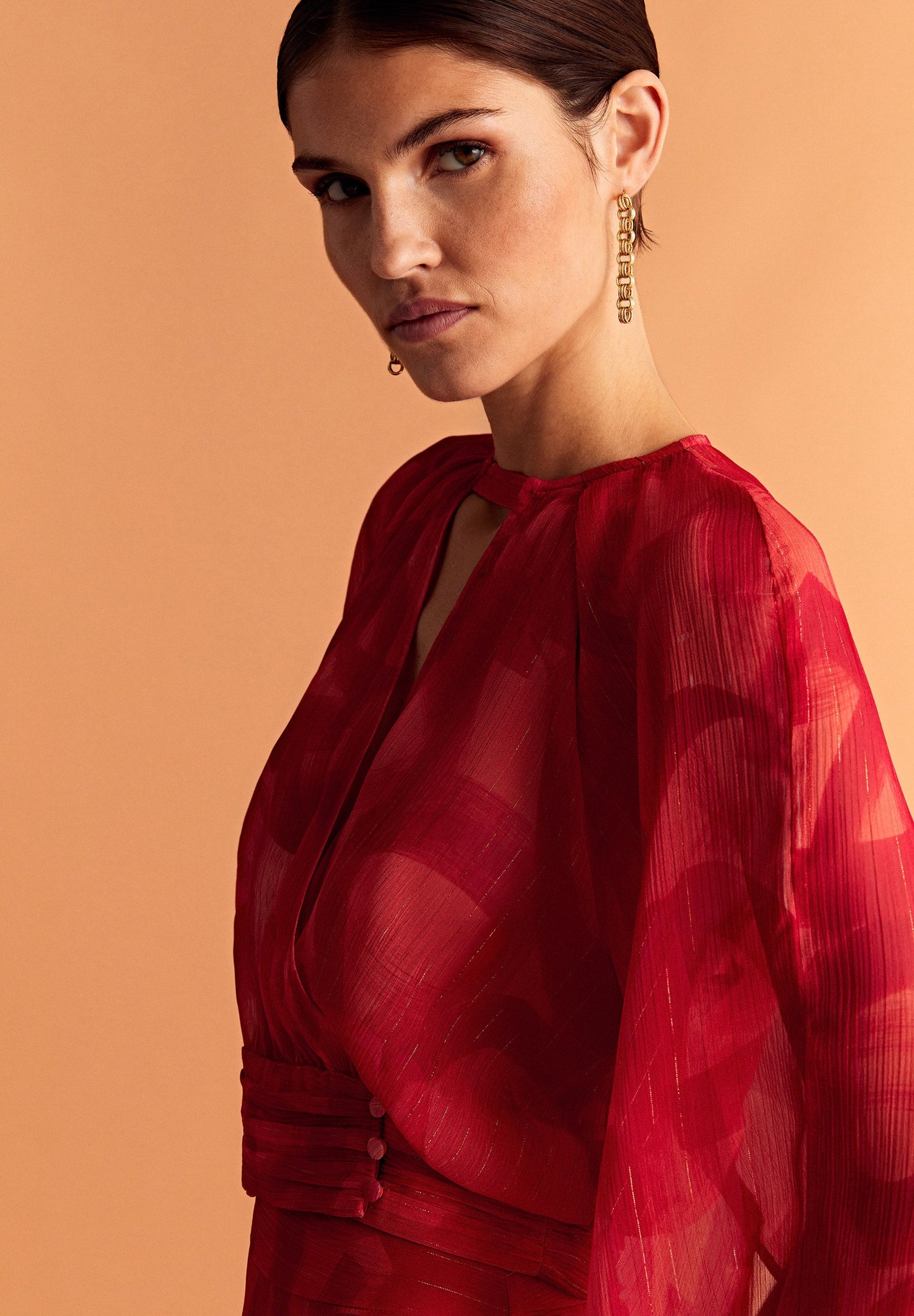 BLUSA ABERTURA LUREX