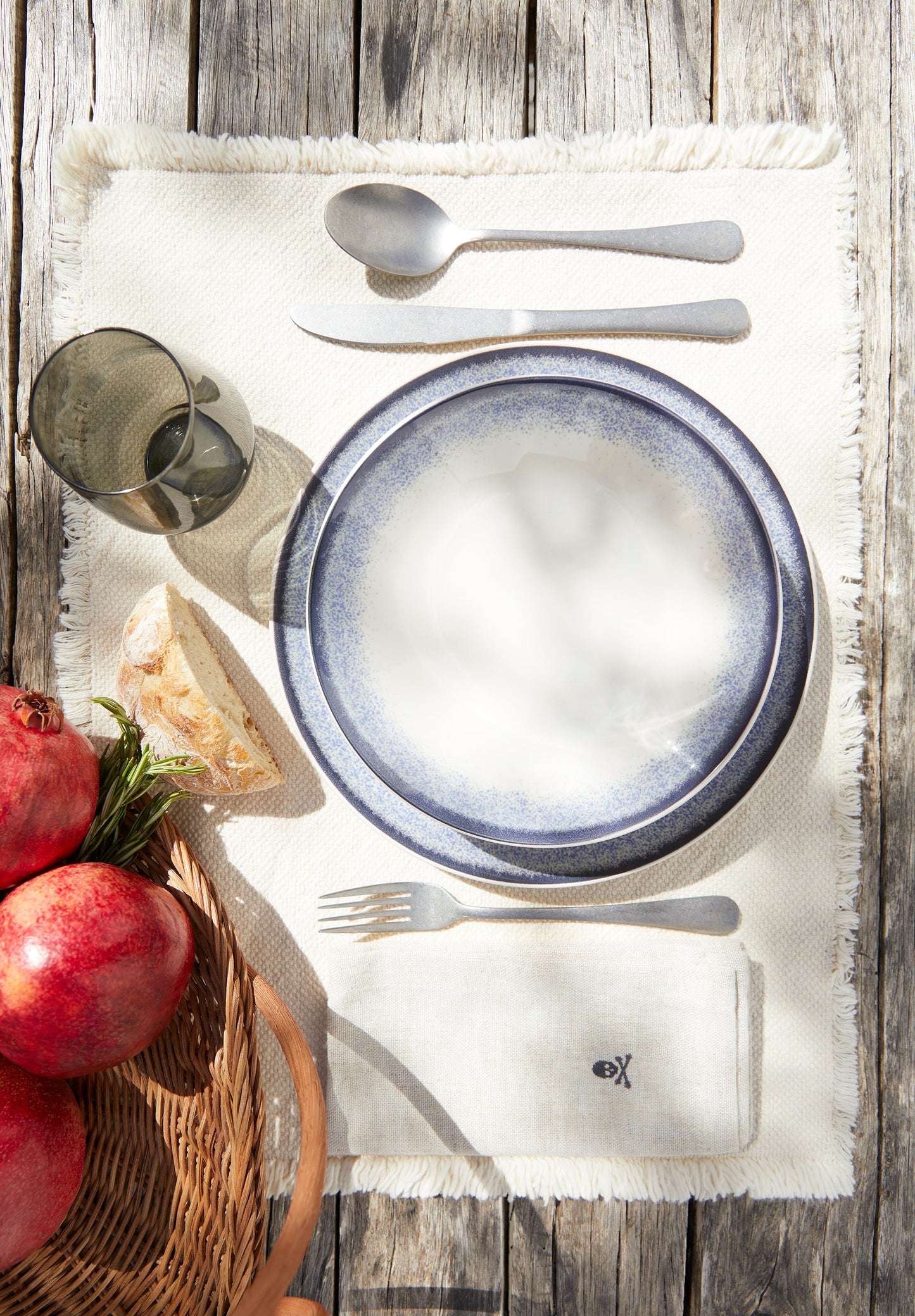 CUBERTERIA ACERO CALAVERA 16 PIEZAS