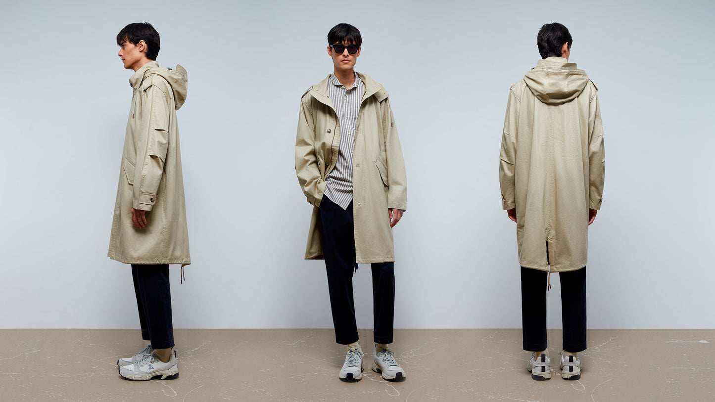 TRENCH PREMIUM ALGODÓN